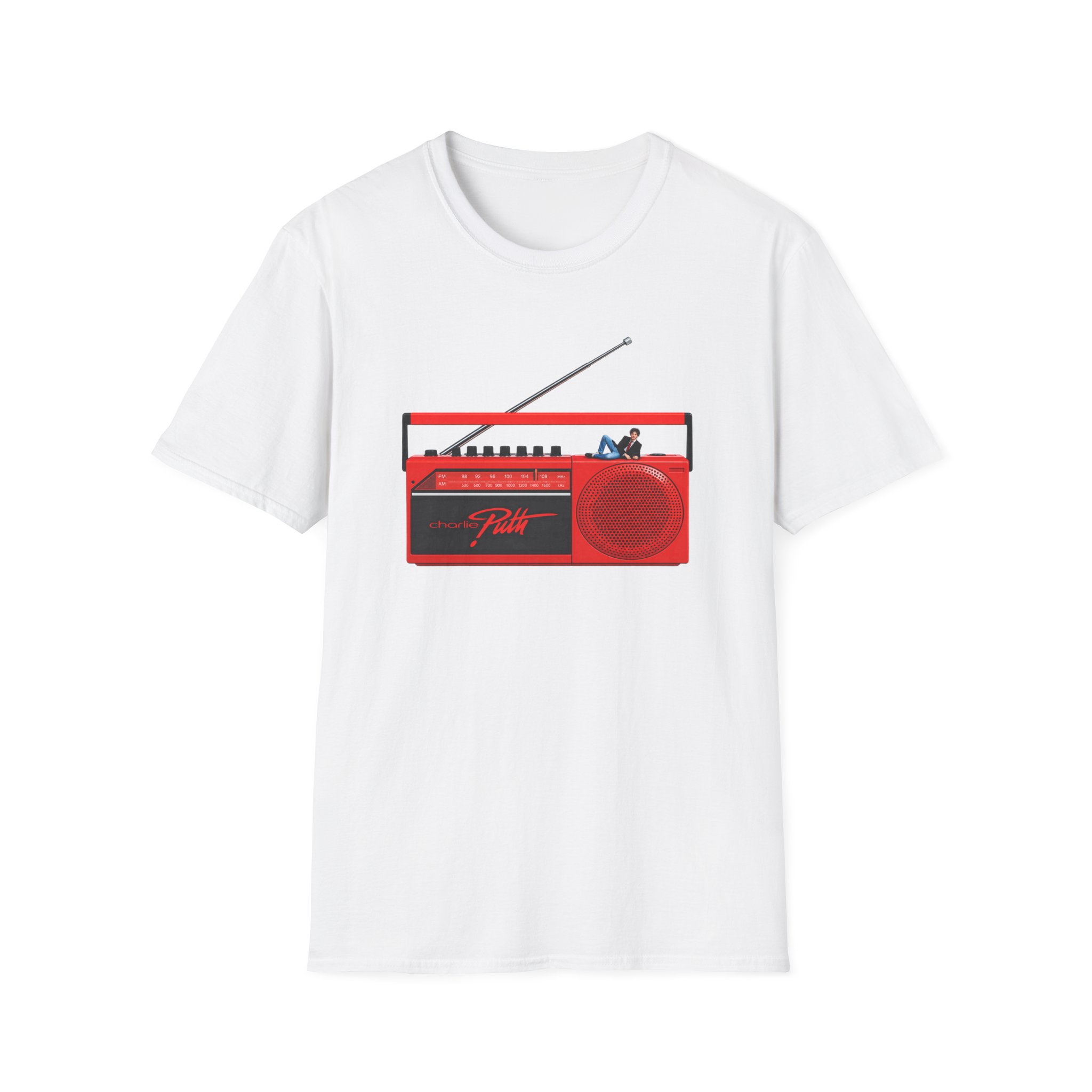 Charlie Puth Whatever's Clever! - Radio Unisex Softstyle T-shirt