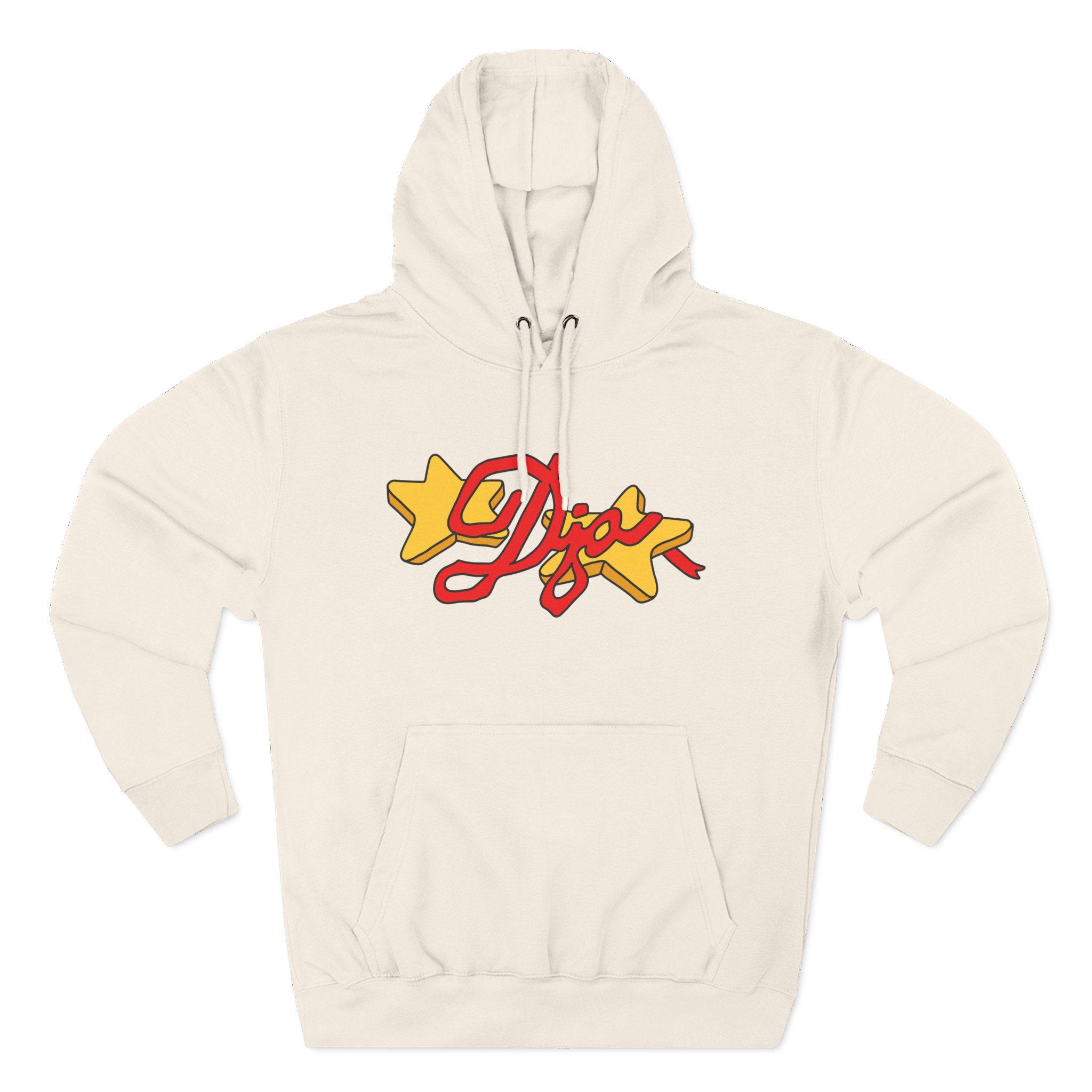 Djo Star Logo Three-Panel Fleece Hoodie - Image 5