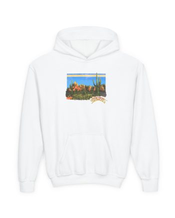 Youth The Eagles Peaceful Easy Feeling Desert Heavy Blend Hooded Sweatshirt