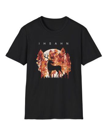 Ihsahn Silhouette Unisex Softstyle T-Shirt