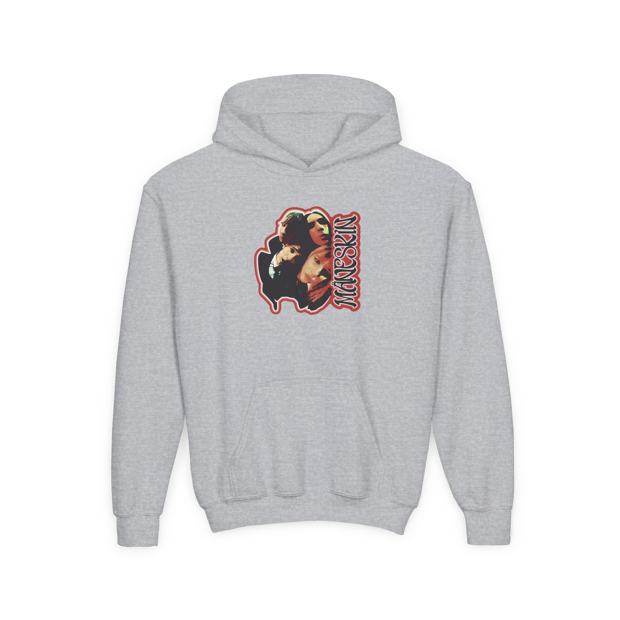 Maneskin Fisheye Youth Heavy Blend Hooded Sweatshirt - Image 3