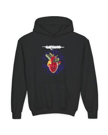 Youth Carcass Torn Arteries Heavy Blend Hooded Sweatshirt