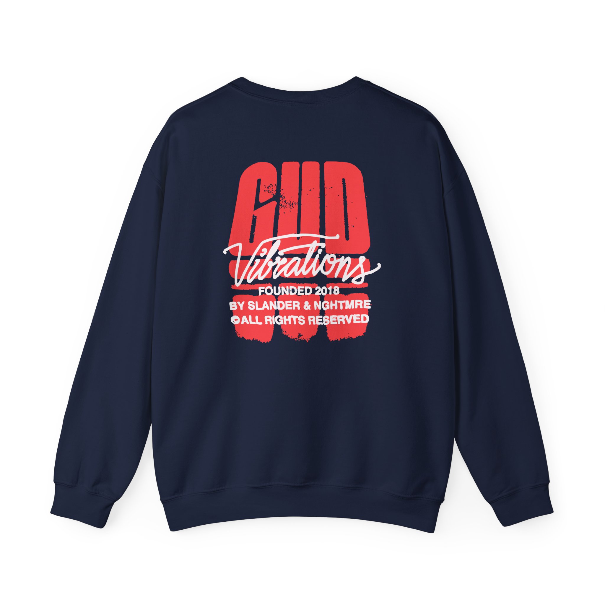 Slander Gud Vibrations Graffiti Unisex Heavy Blend™ Crewneck Sweatshirt - Image 16