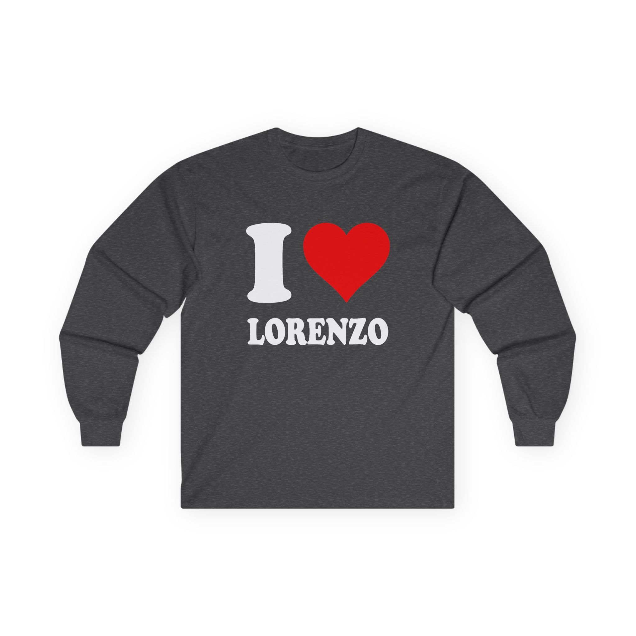 Chris Lorenzo I Love Unisex Ultra Cotton Long Sleeve Tee - Image 9