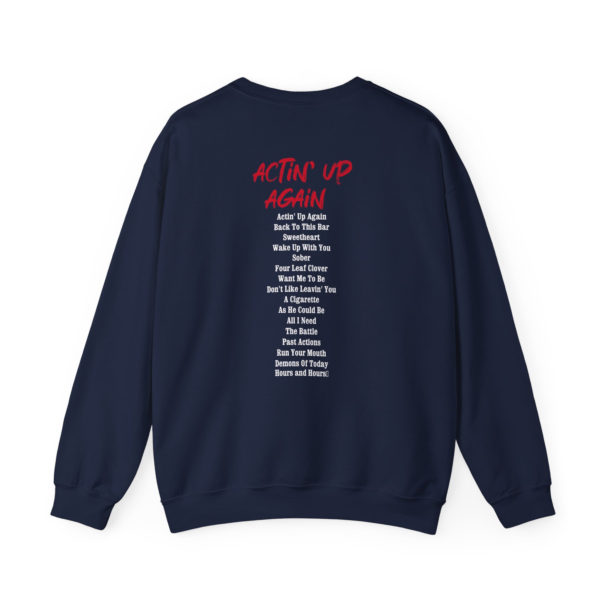 Gavin Adcock Actin' Up Again Album Unisex Heavy Blend™ Crewneck Sweatshirt - Image 10