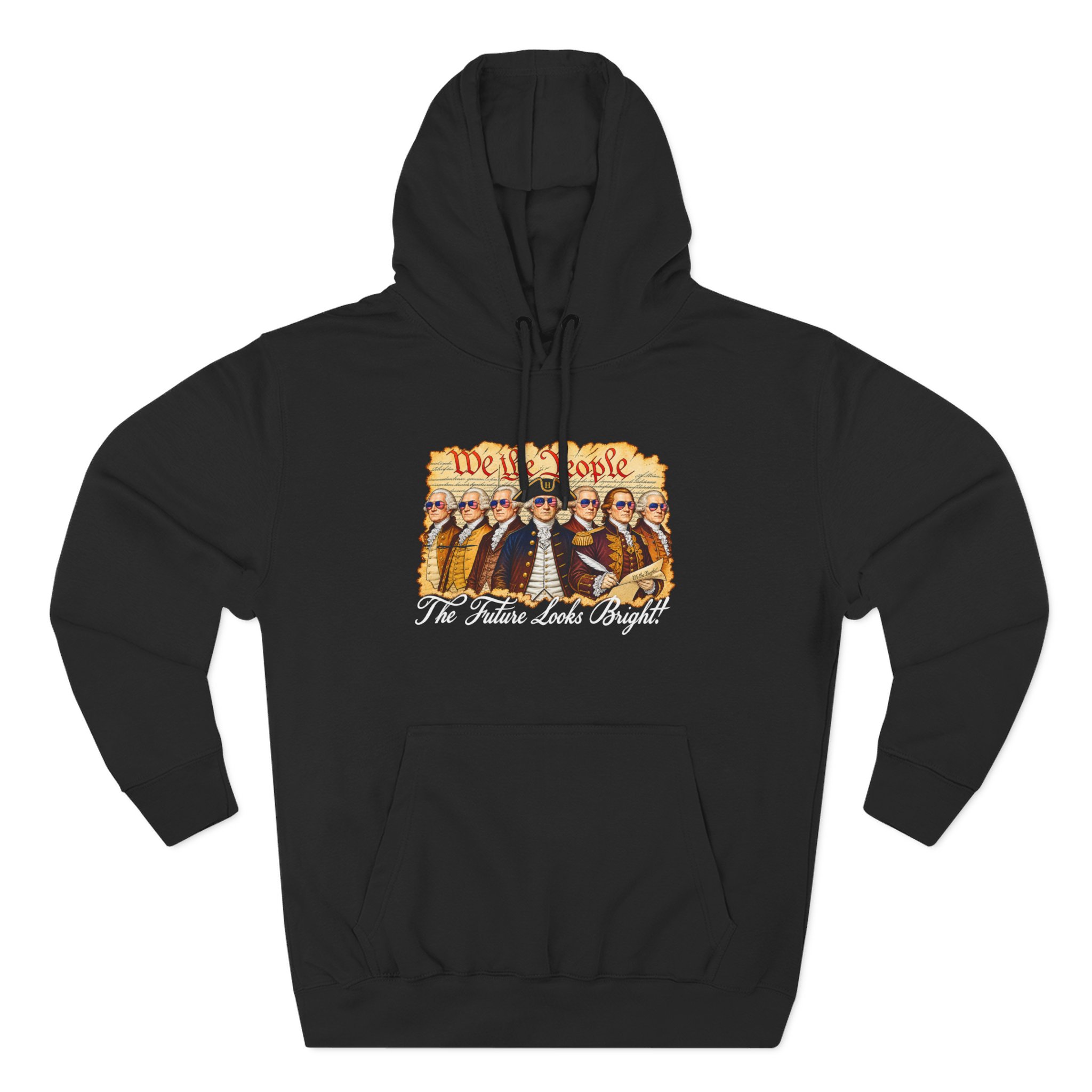 Valuetainment Flb Founding Fathers Three-Panel Fleece Hoodie