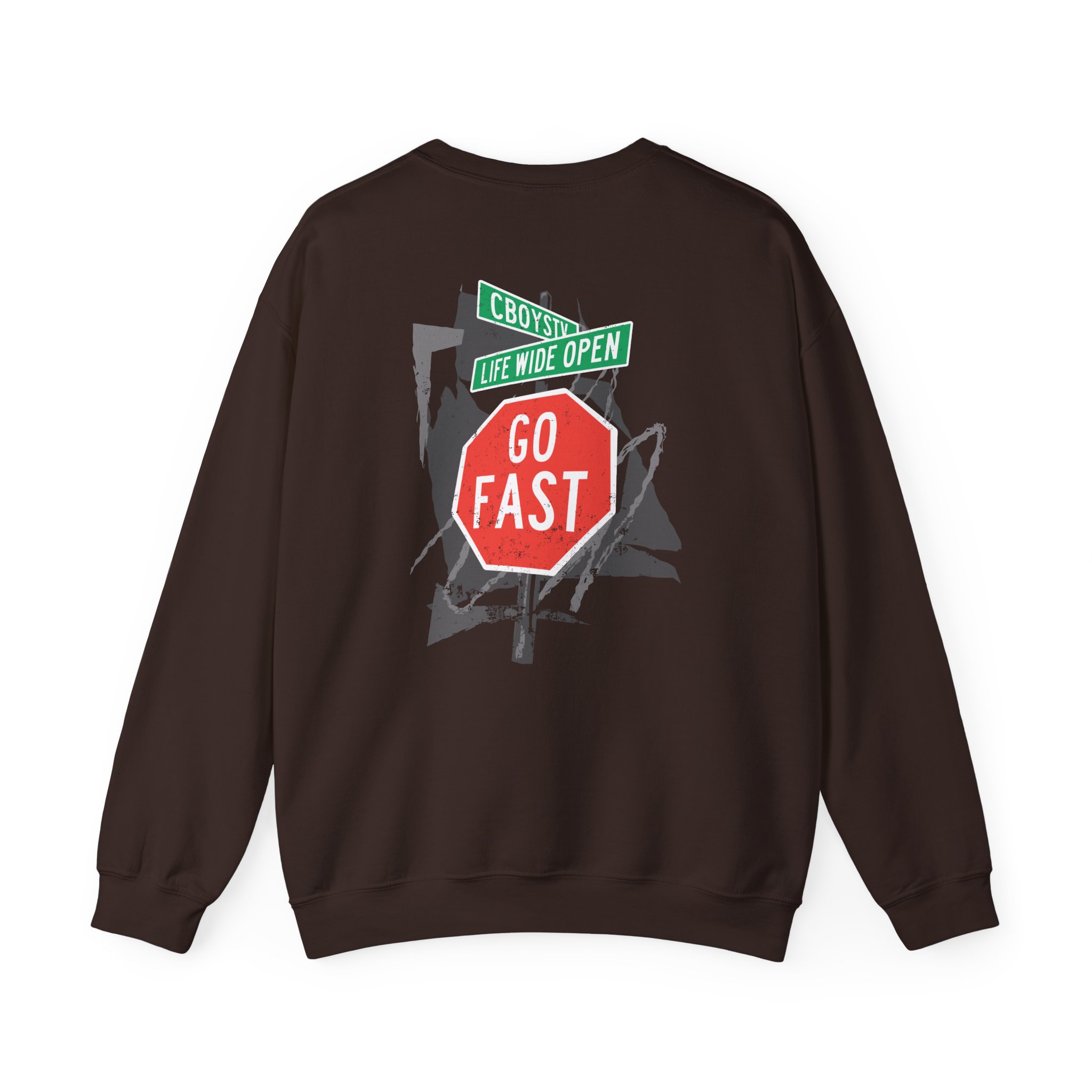Cboystv Street Sign Unisex Heavy Blend™ Crewneck Sweatshirt - Image 6