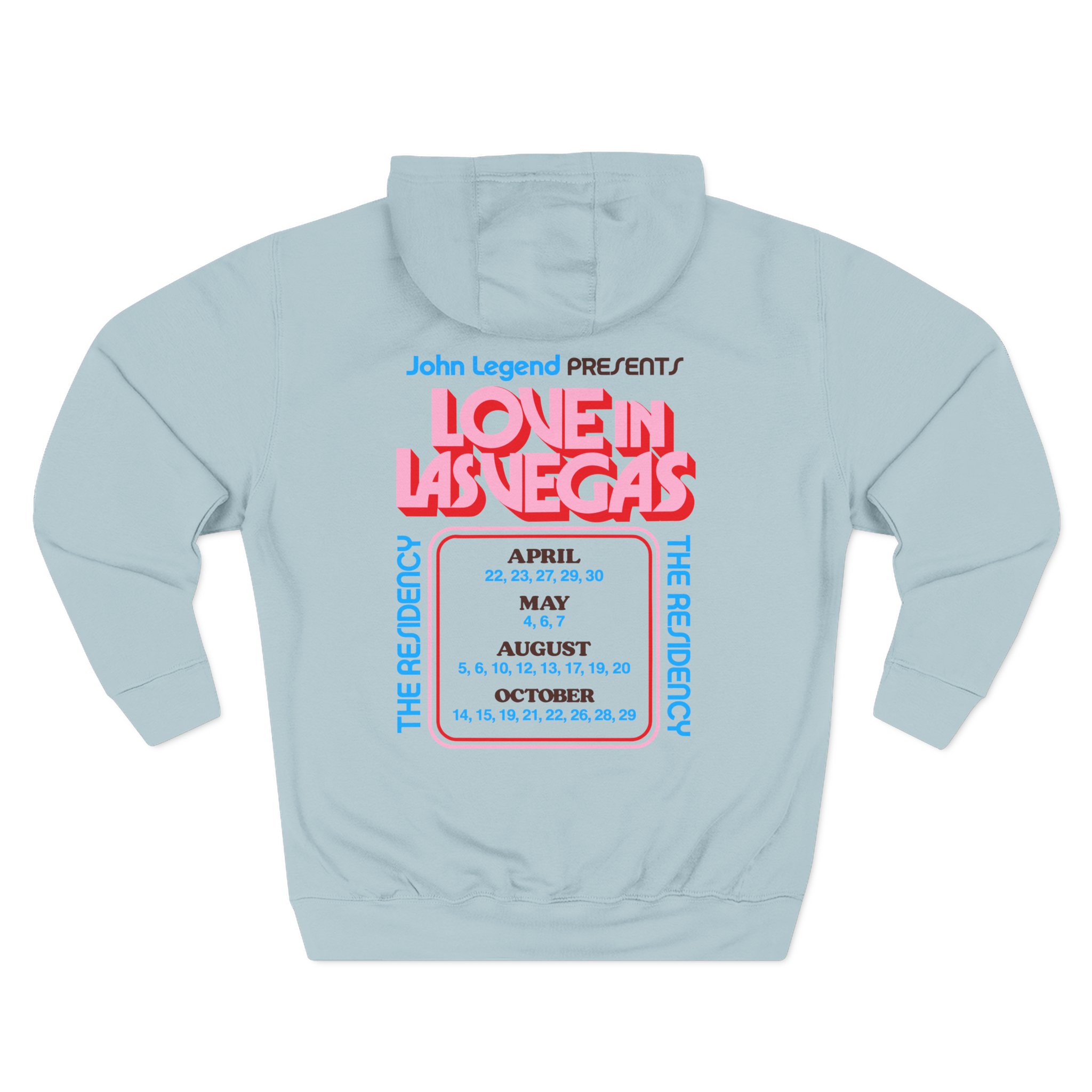 John Legend Love In Las Vegas Three-Panel Fleece Hoodie - Image 18