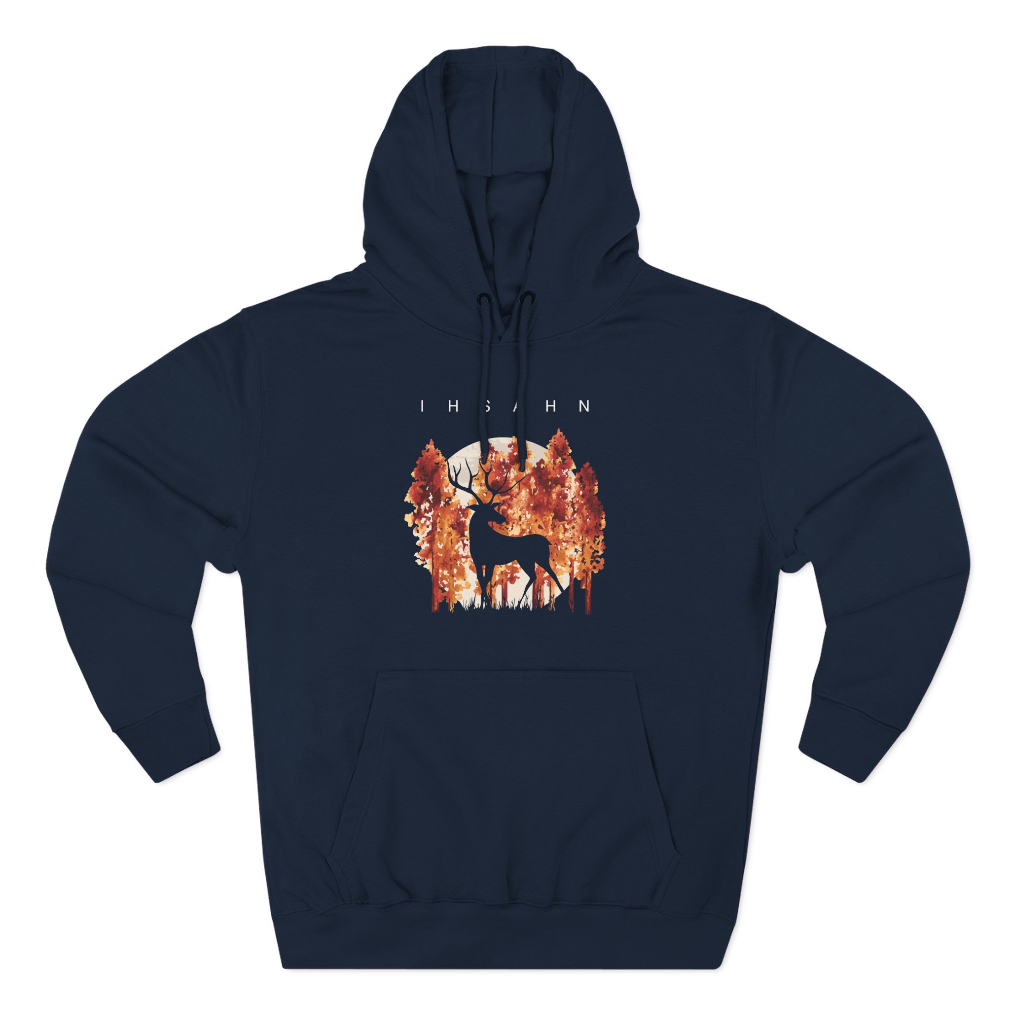Ihsahn Silhouette Three-Panel Fleece Hoodie - Image 5