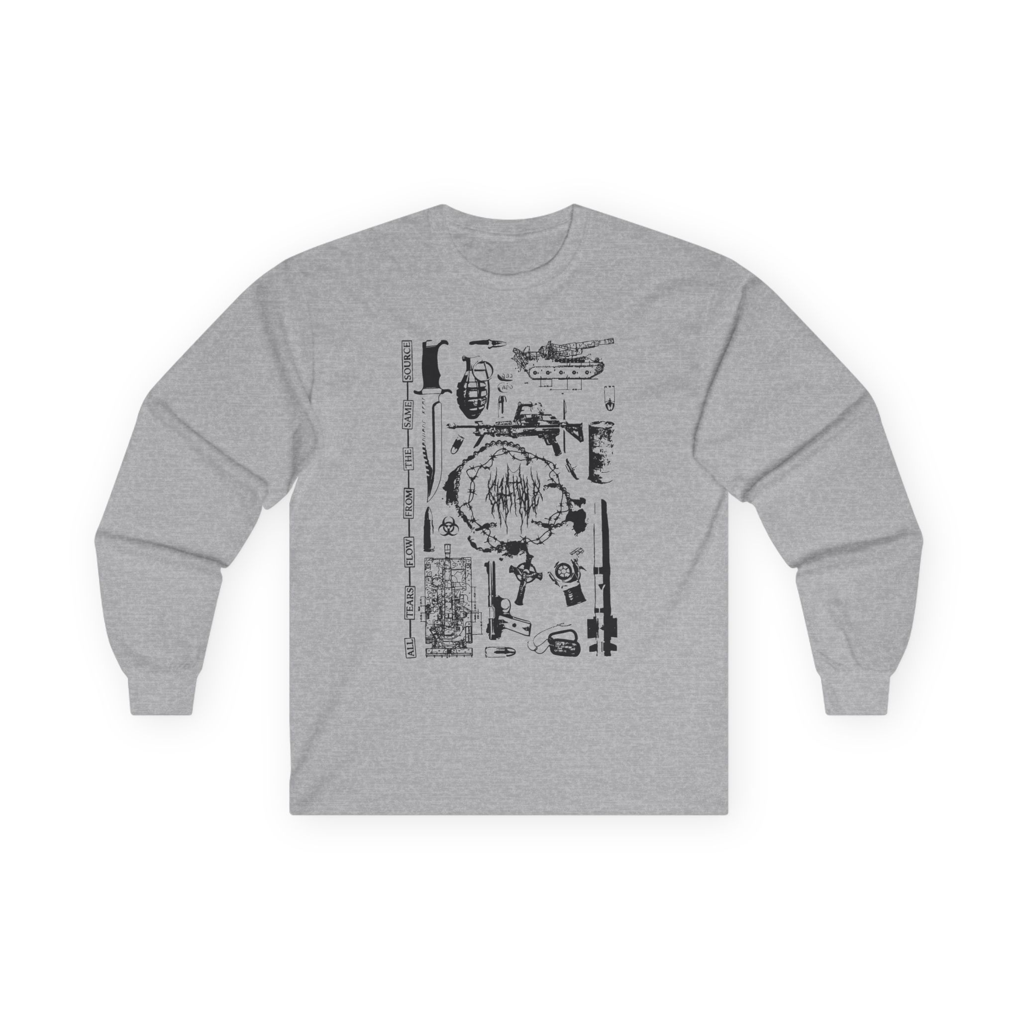 Chat Pile Shame Unisex Ultra Cotton Long Sleeve Tee - Image 5