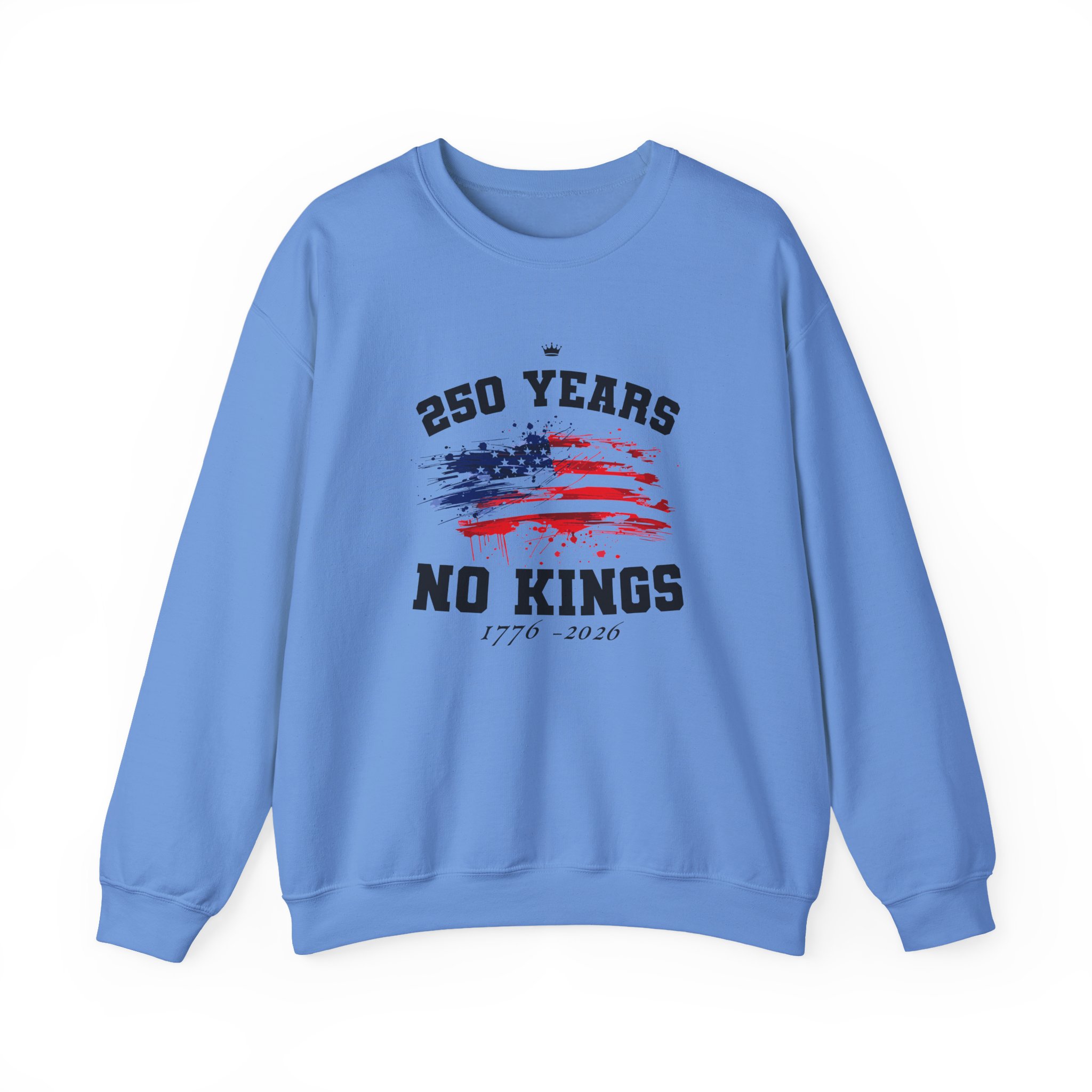Valuetainment 250 Years No Kings Unisex Heavy Blend™ Crewneck Sweatshirt - Image 11