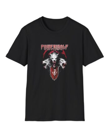 Powerwolf Triple Wolf Unisex Softstyle T-Shirt