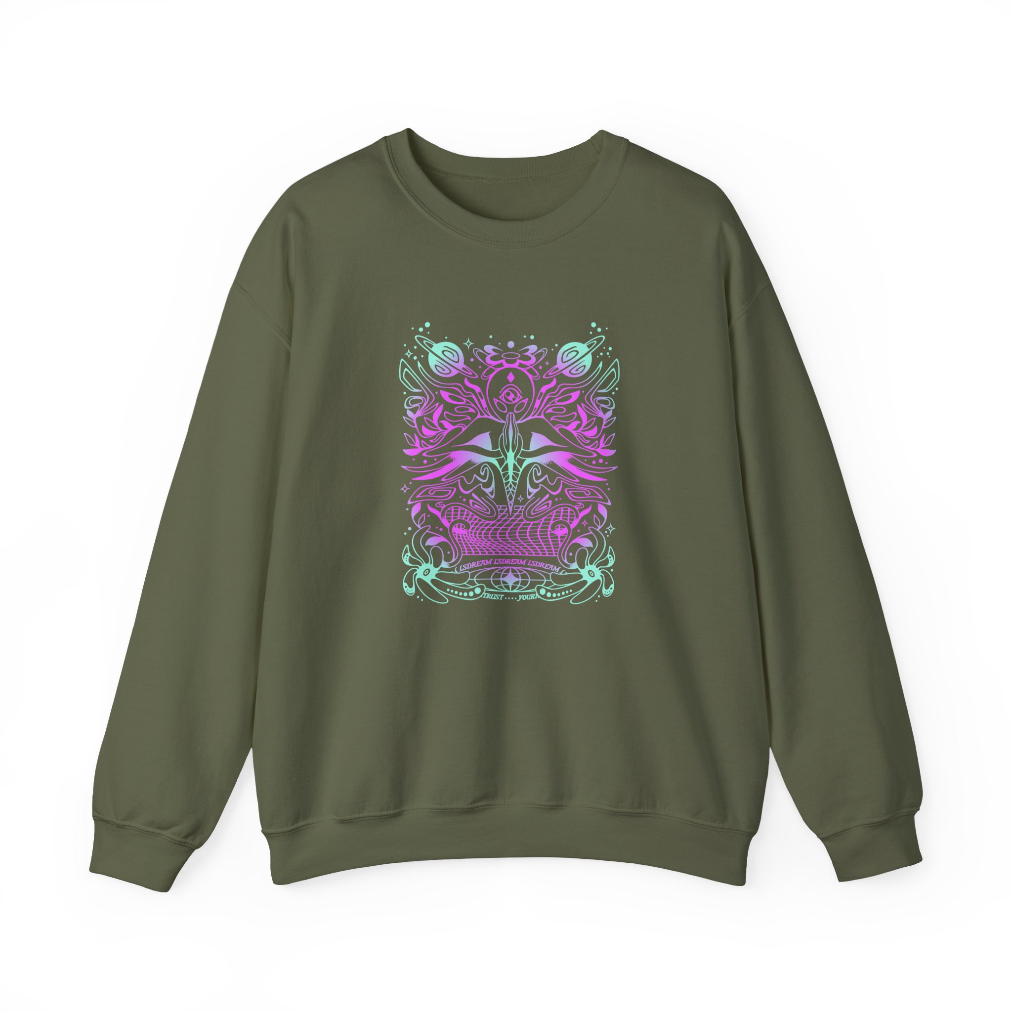 Lsdream Alien Moth Man Unisex Heavy Blend™ Crewneck Sweatshirt - Image 9