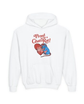 Chat Pile Chat Rat Youth Heavy Blend Hooded Sweatshirt