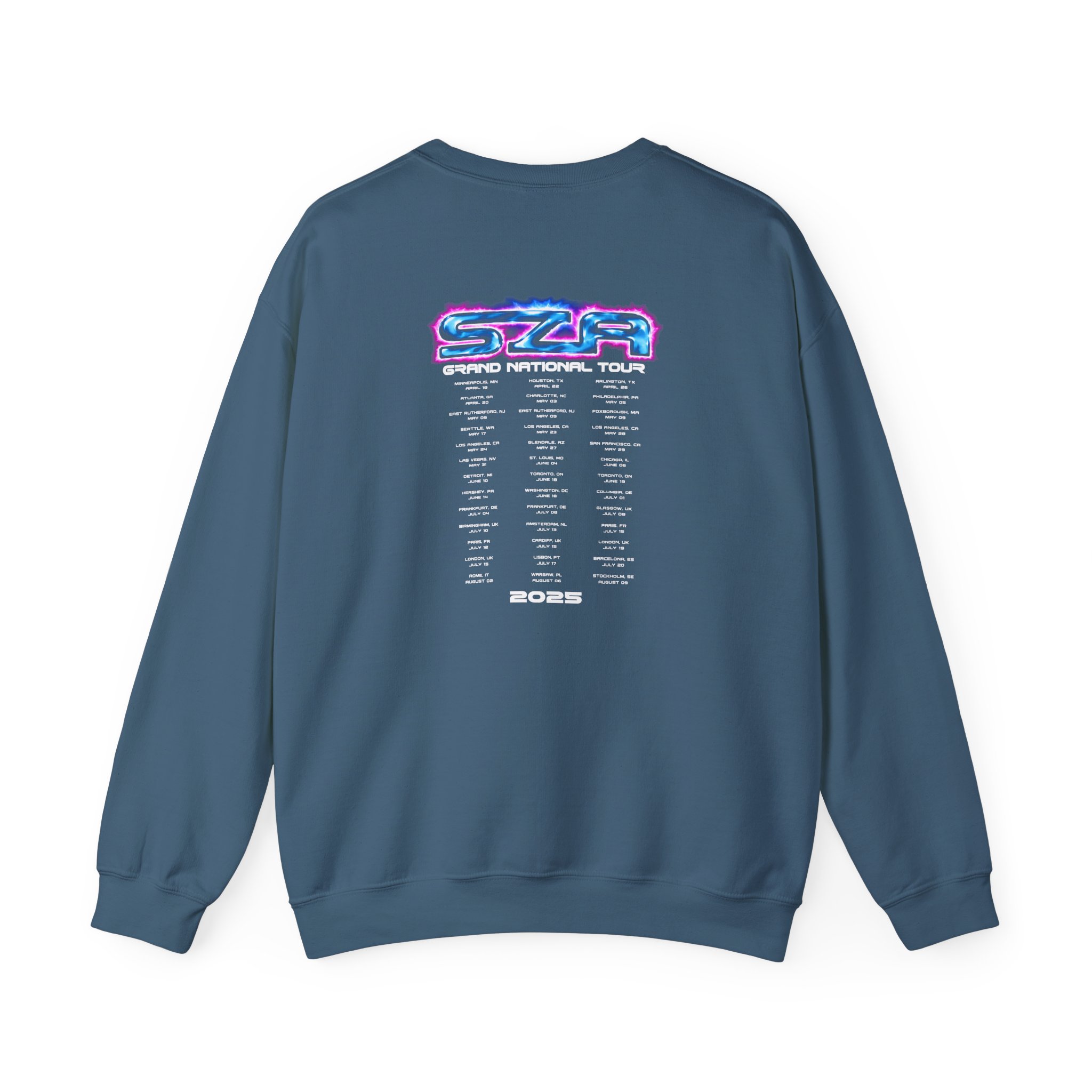 Sza Sos Butterfly Grand National Tour Unisex Heavy Blend™ Crewneck Sweatshirt - Image 12
