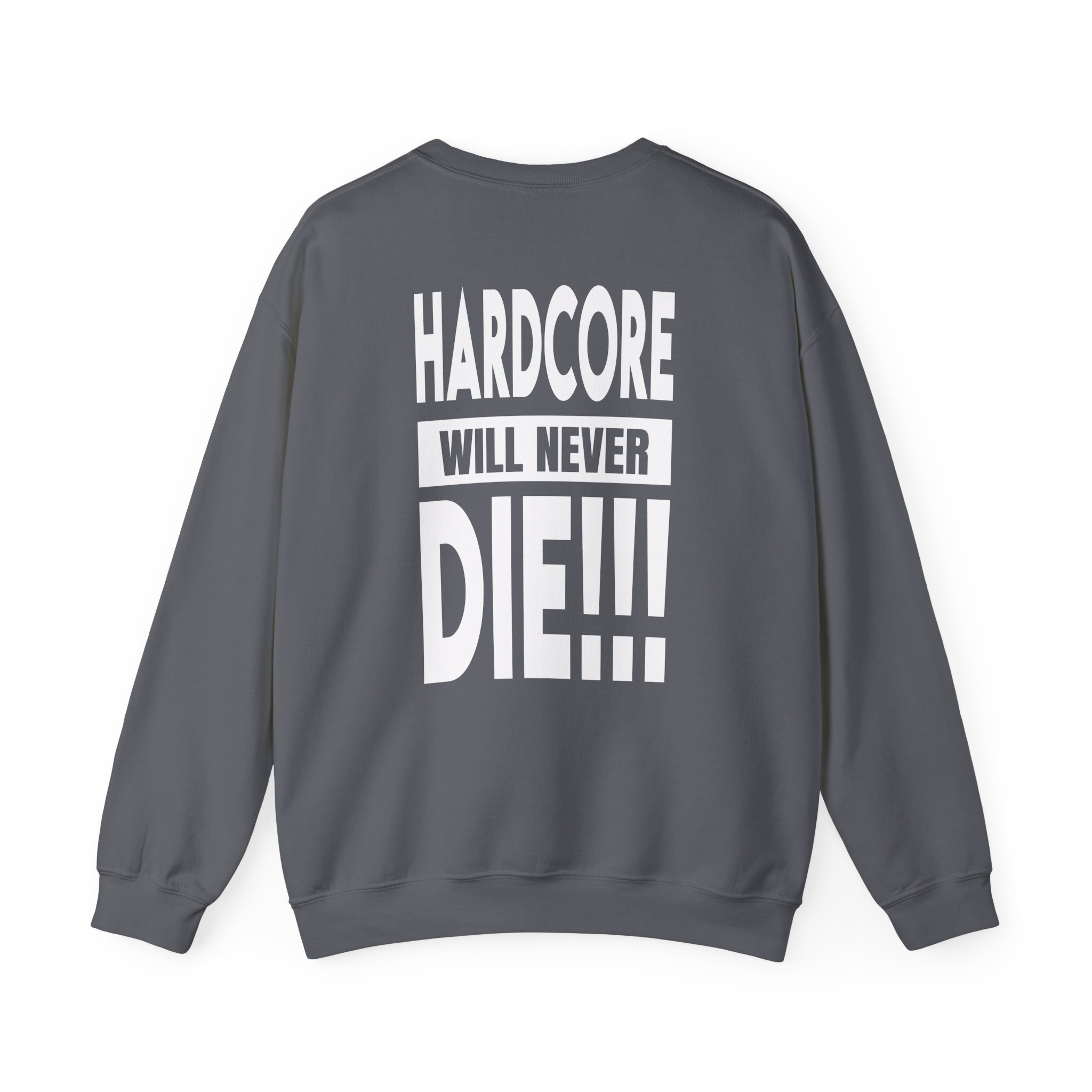 Thunderdome Hardcore Will Never Die Unisex Heavy Blend™ Crewneck Sweatshirt - Image 10