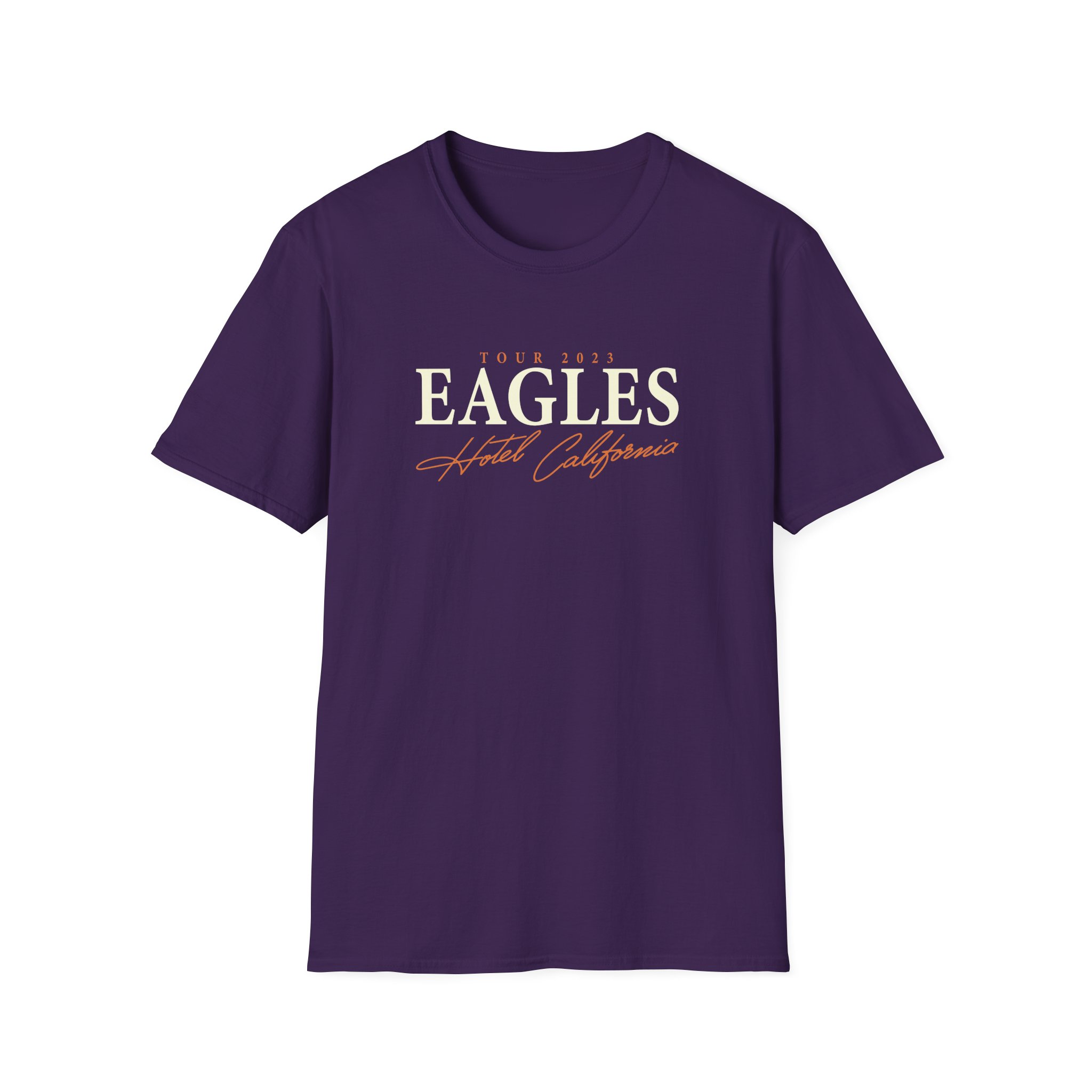 The Eagles Hotel California Unisex Softstyle T-Shirt - Image 7