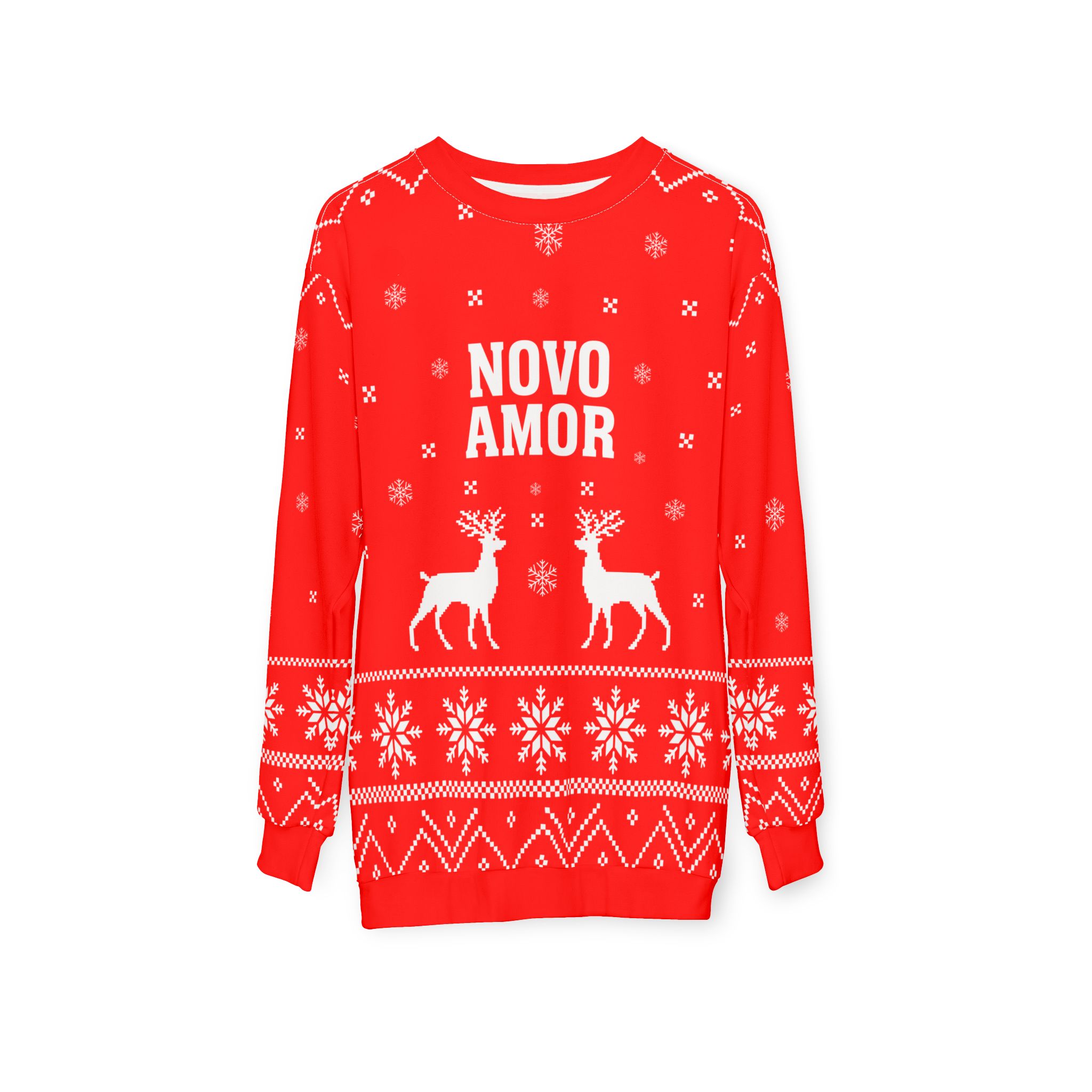 Novo Amor Unisex Sweatshirt (AOP) - Image 6