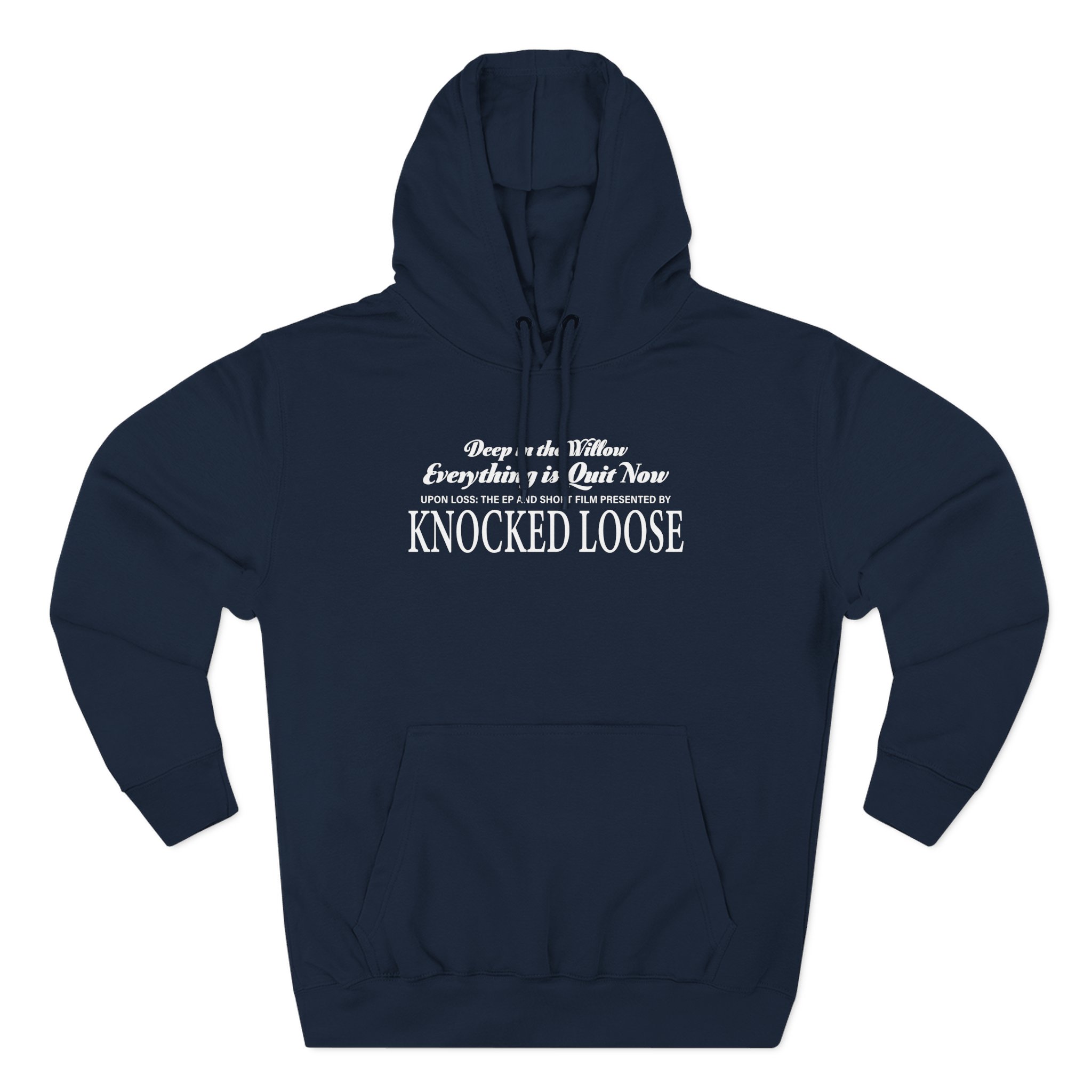 Knocked Loose Death Against Us Three-Panel Fleece Hoodie - Image 11