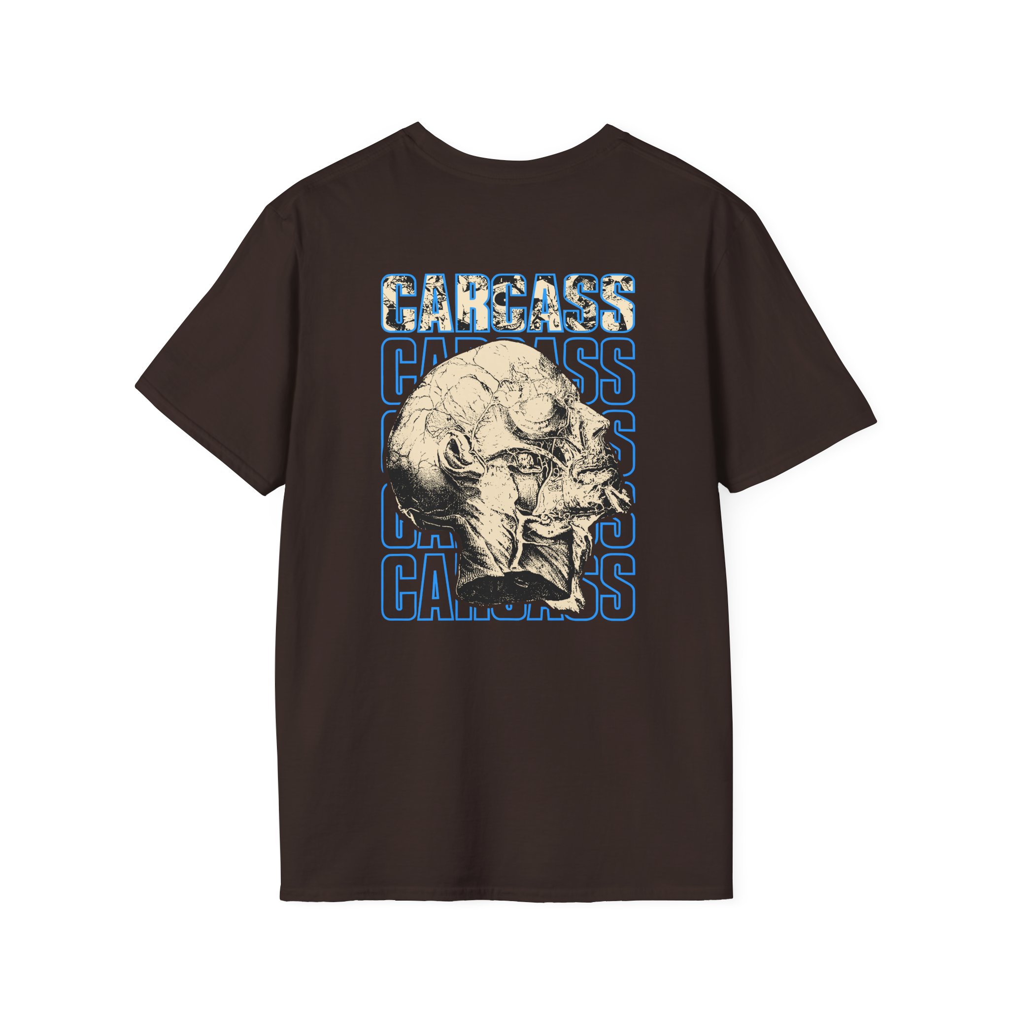 Carcass Head & Tools Unisex Softstyle T-Shirt - Image 4