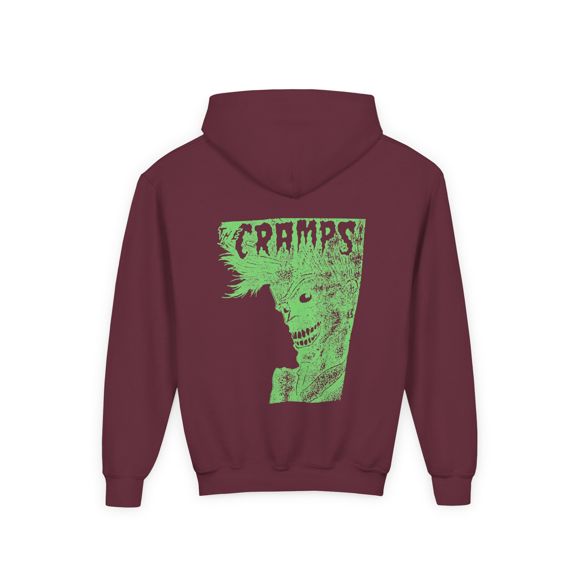 The Cramps Stay Sick Youth Heavy Blend Hooded Sweatshirt - Image 4