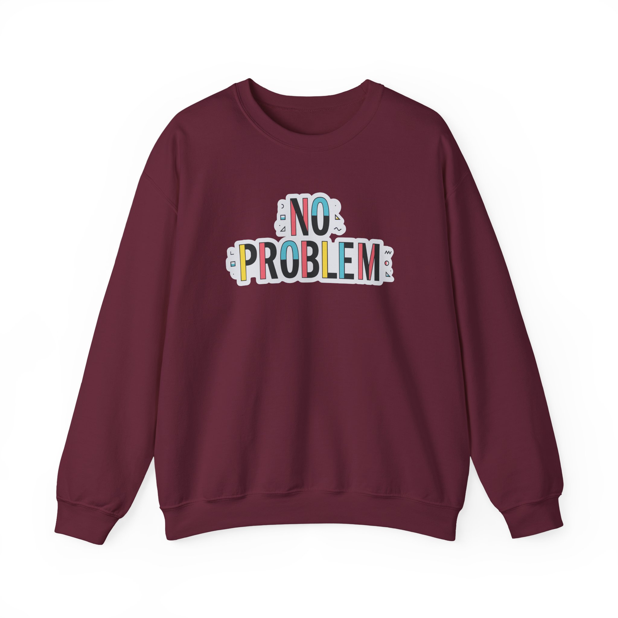Dropout No Problem Unisex Heavy Blend™ Crewneck Sweatshirt - Image 3