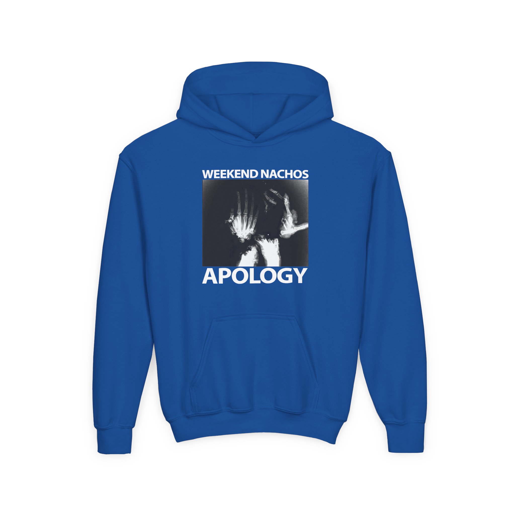 Youth Weekend Nachos Apology Heavy Blend Hooded Sweatshirt - Image 7