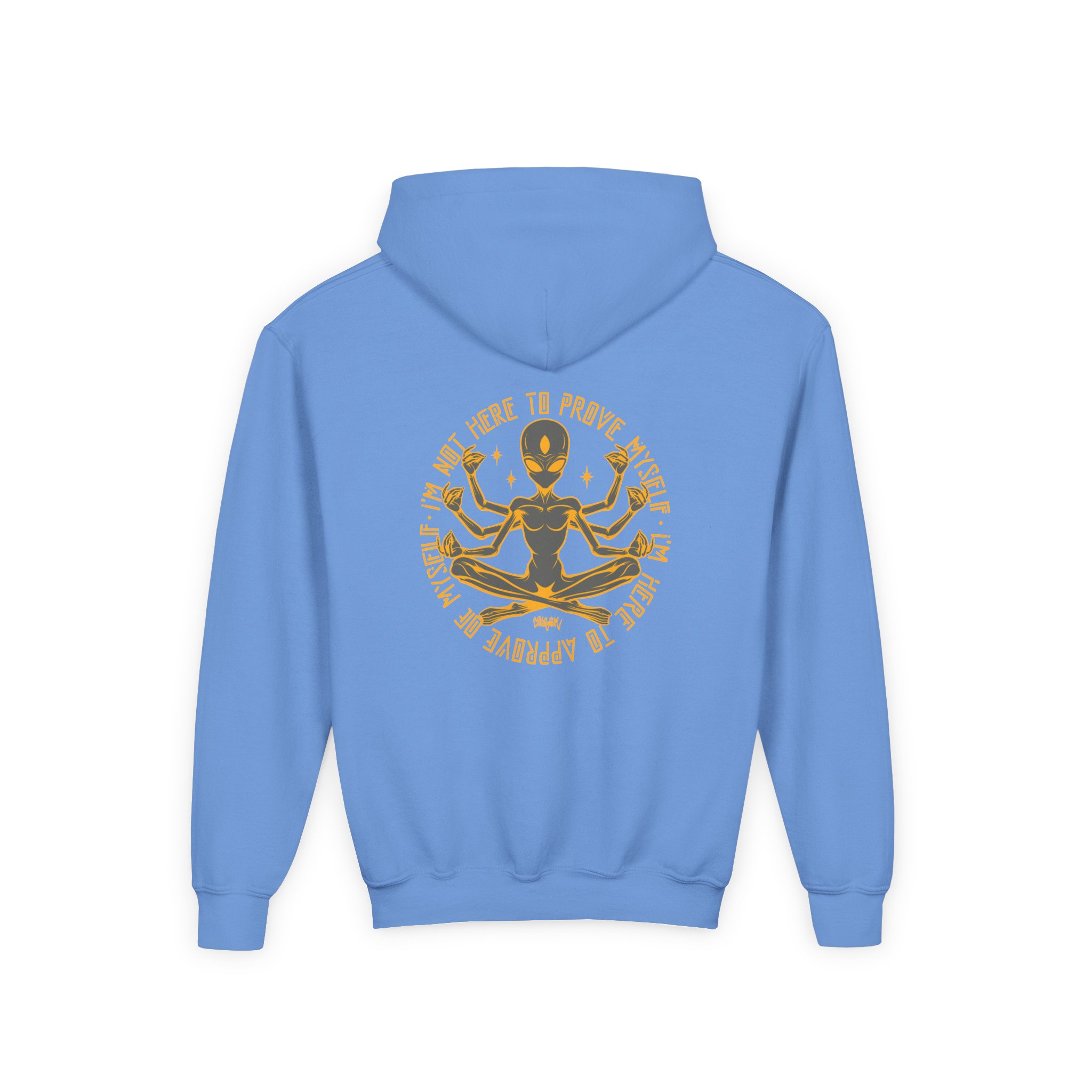 Lsdream Cosmic Upgrade Youth Heavy Blend Hooded Sweatshirt - Image 10