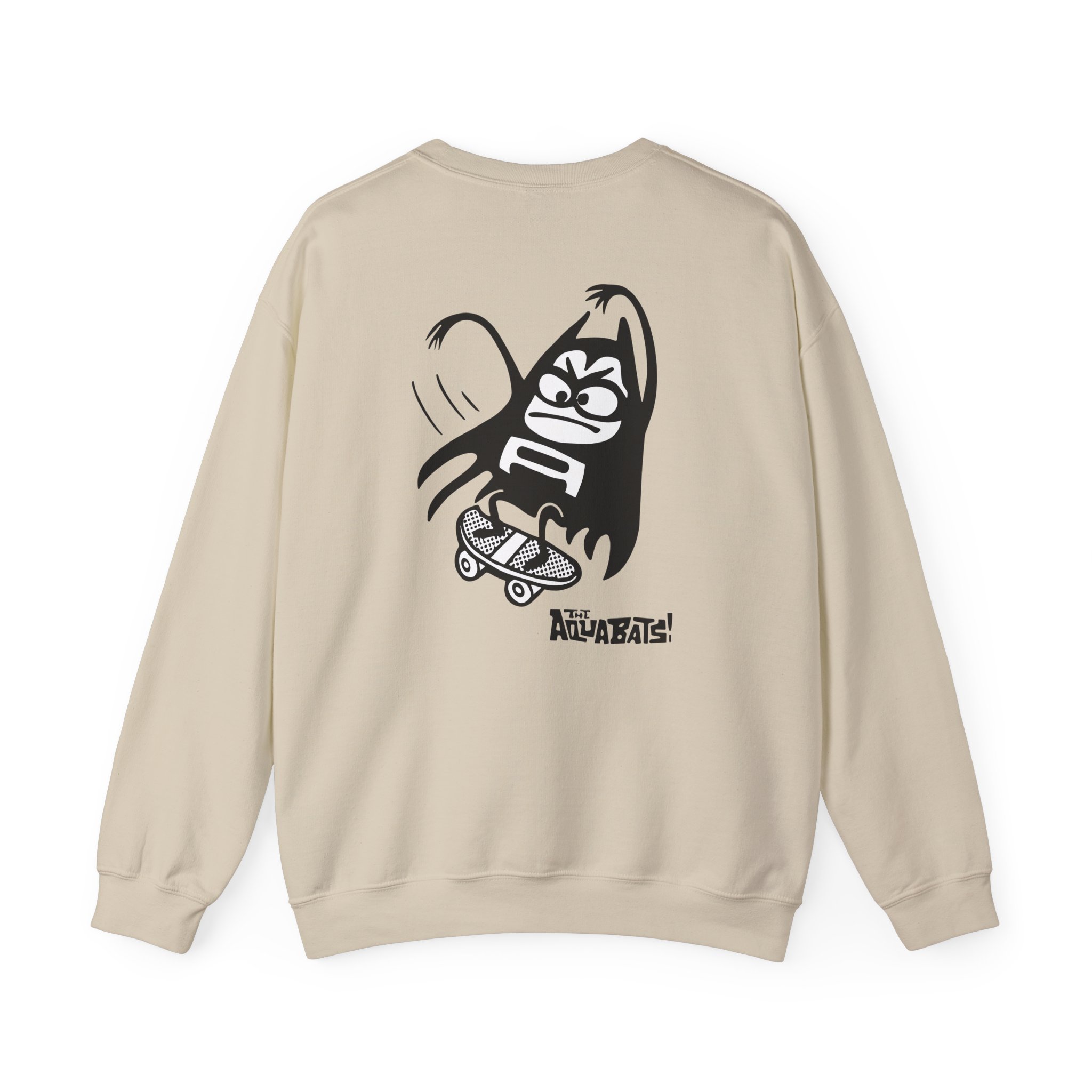 The Aquabats Lil Bat Skateboard Unisex Heavy Blend™ Crewneck Sweatshirt - Image 4