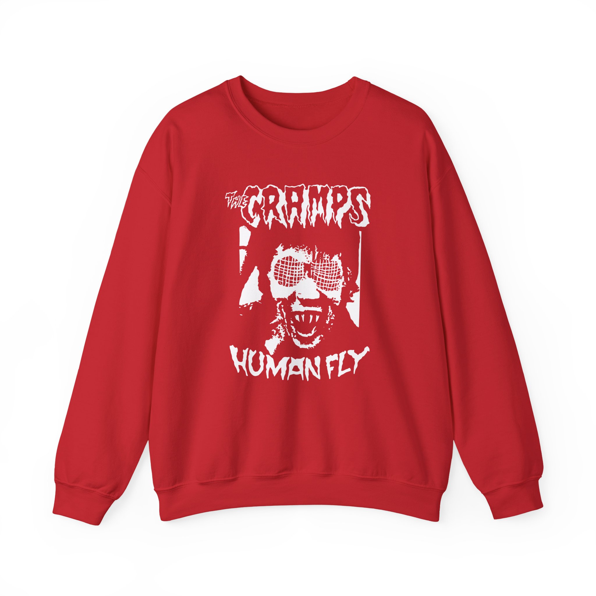 The Cramps Human Fly Unisex Heavy Blend™ Crewneck Sweatshirt - Image 17