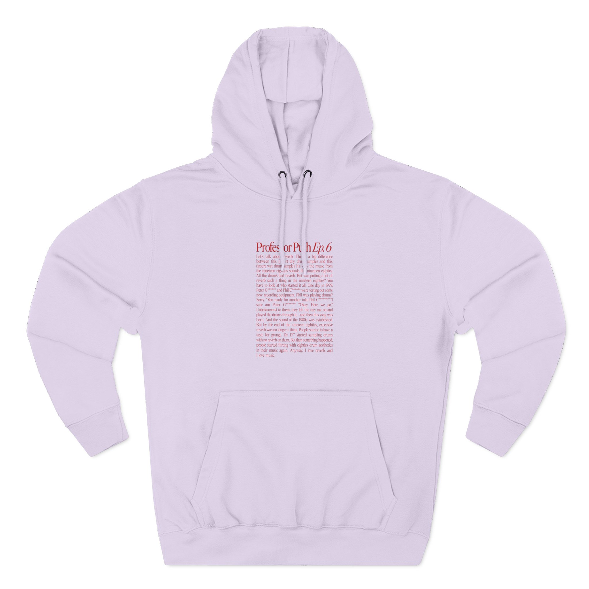 Charlie Puth Professor Puth Three-Panel Fleece Hoodie - Image 11
