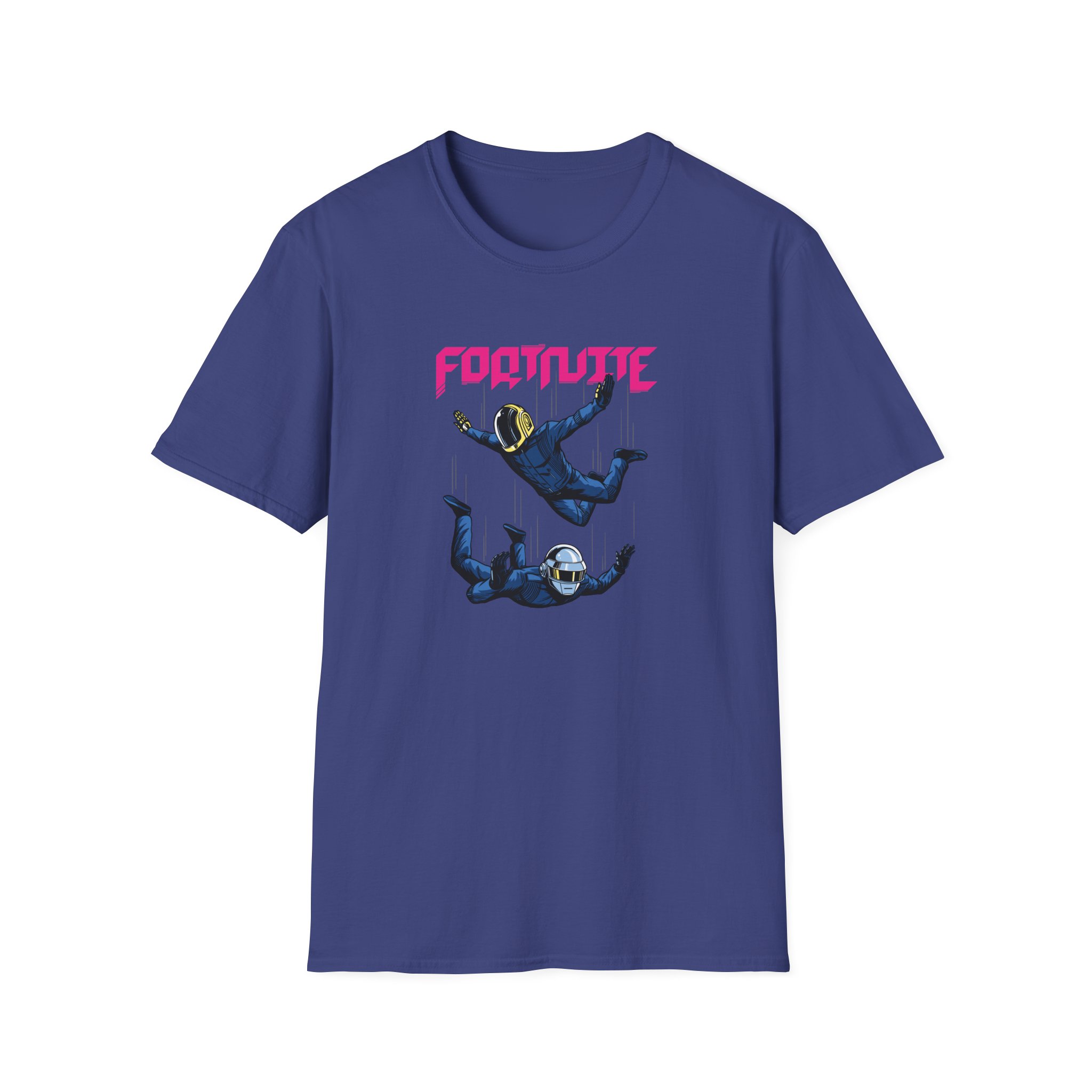 Daft Punk Fortnite X Daft Punk Unisex Softstyle T-Shirt - Image 11