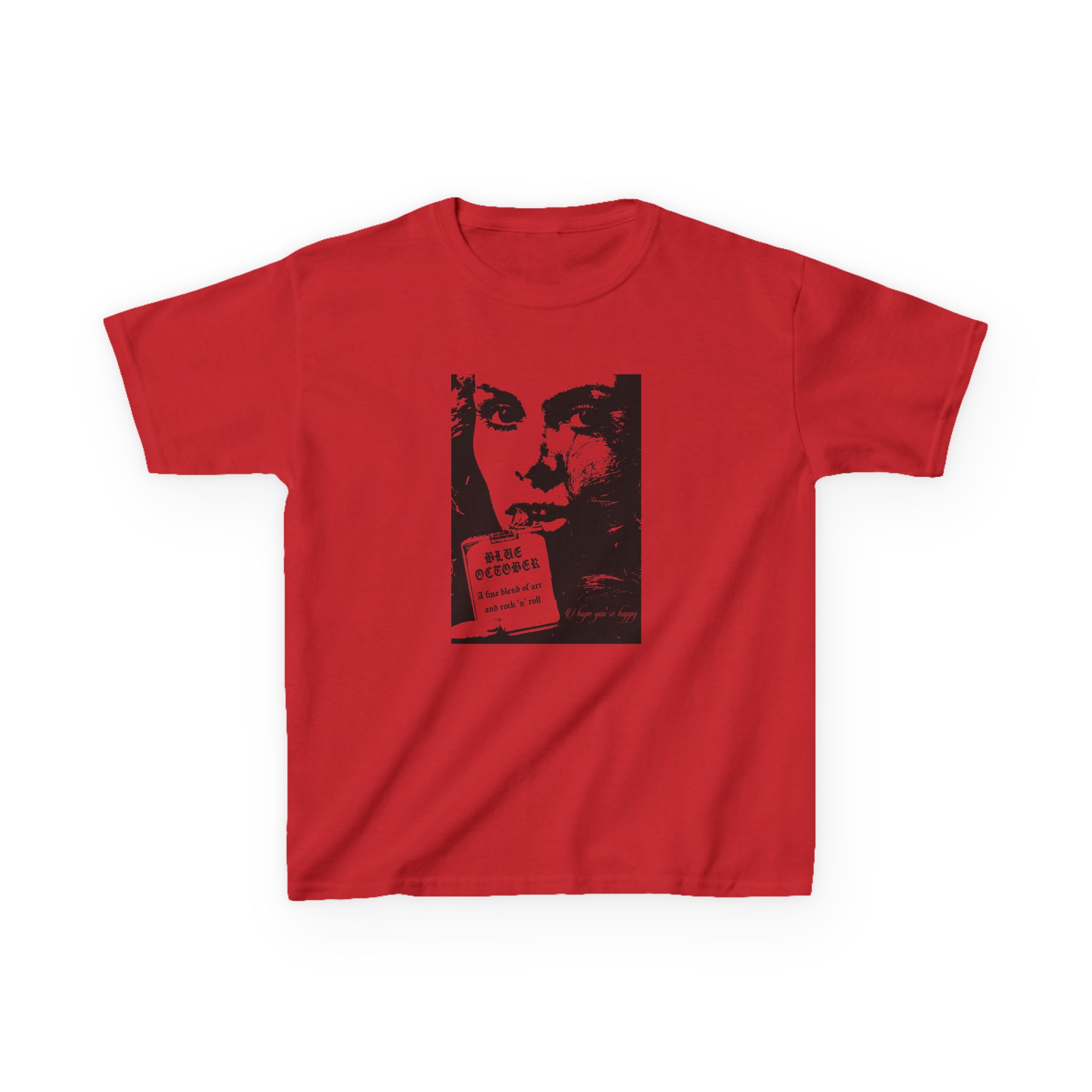 Blue October a Fine Blend Kids Heavy Cotton™ Tee