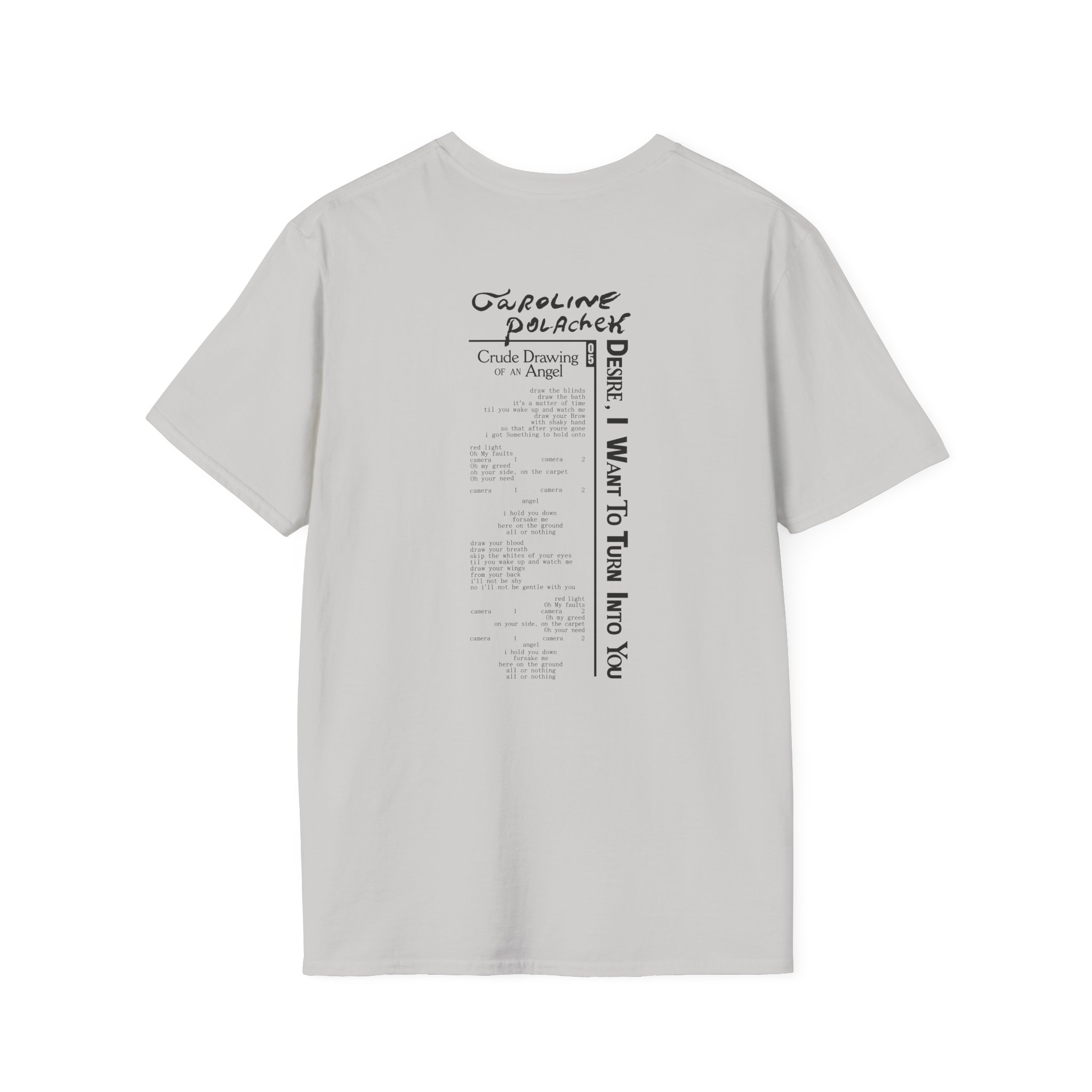 Caroline Polachek Crude Drawing Unisex Softstyle T-Shirt - Image 10