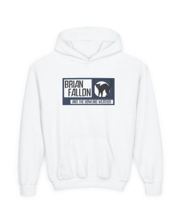 Brian Fallon Cat Youth Heavy Blend Hooded Sweatshirt