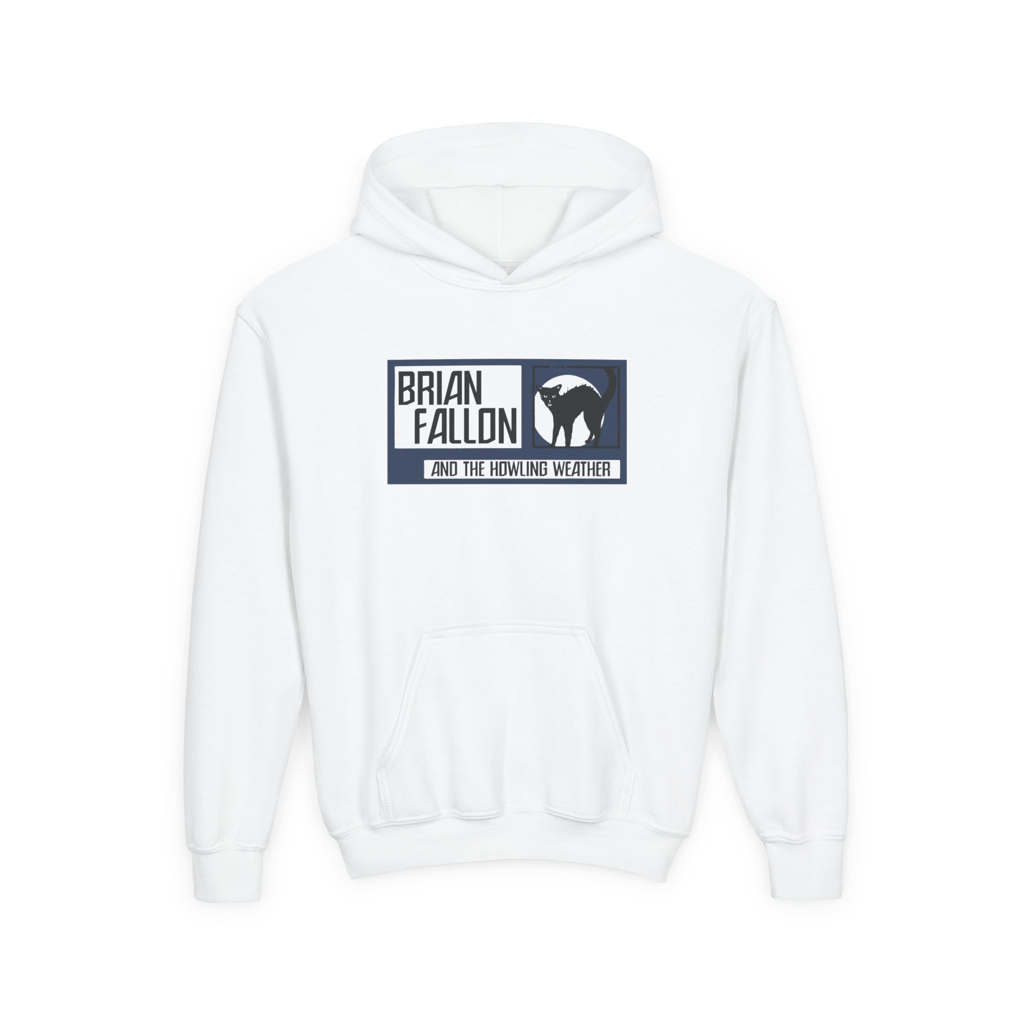 Brian Fallon Cat Youth Heavy Blend Hooded Sweatshirt