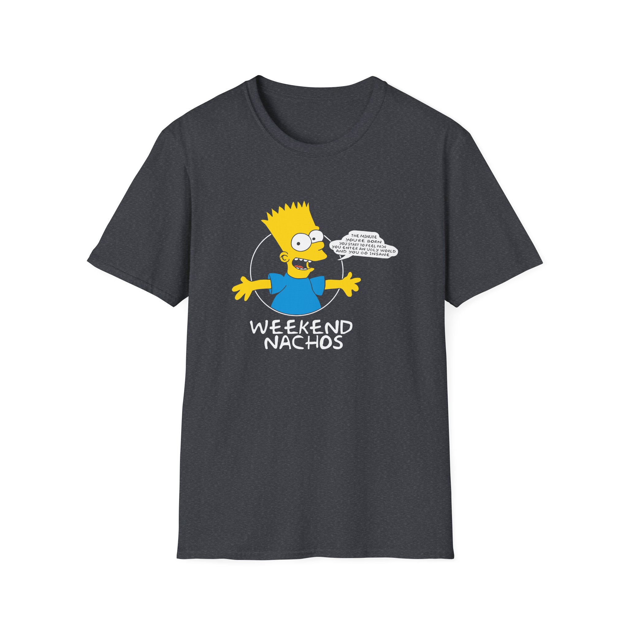 Weekend Nachos Unisex Softstyle T-Shirt - Image 19