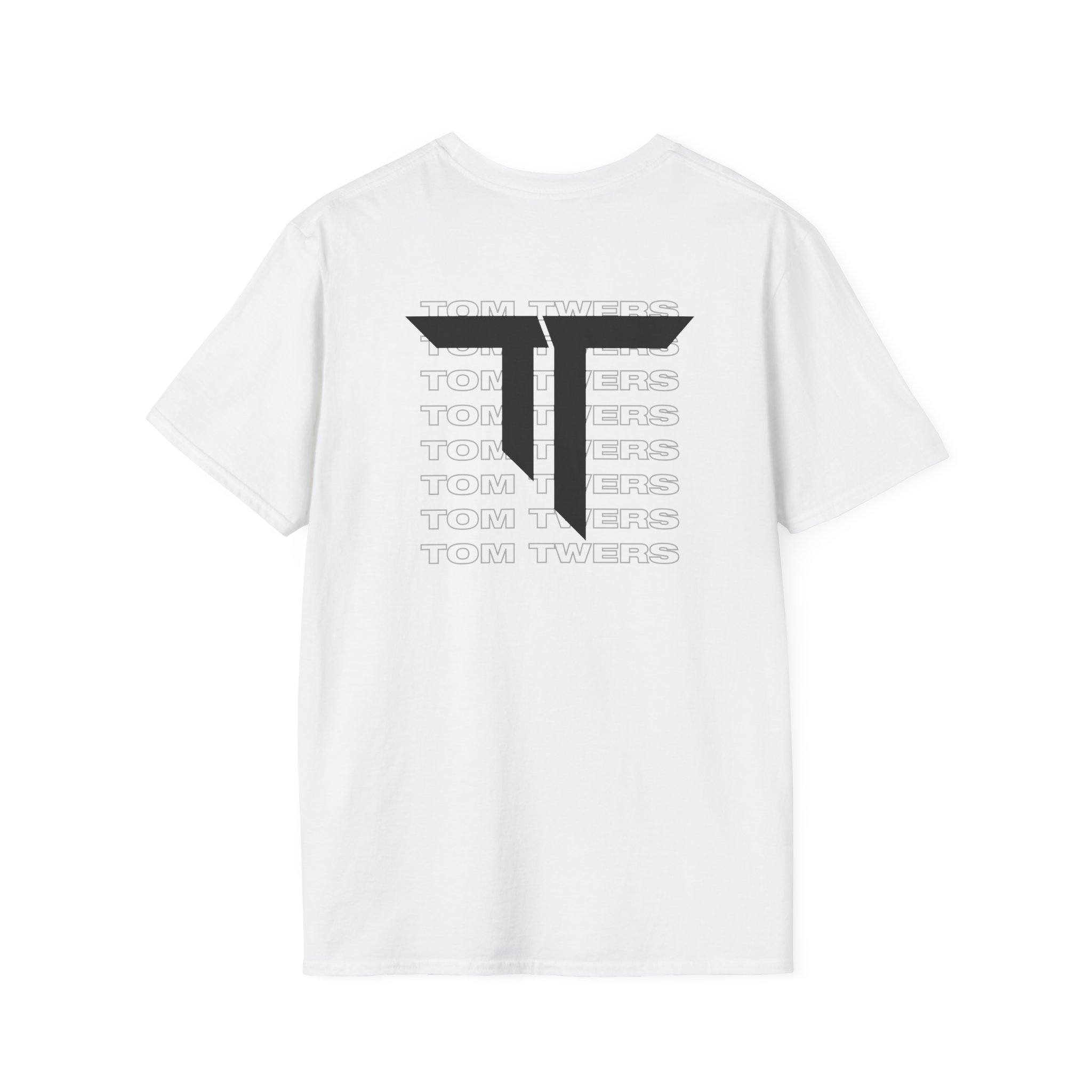Tom Twers Logo Unisex Softstyle T-Shirt - Image 2