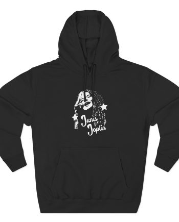 Janis Joplin Photo Three-Panel Fleece Hoodie