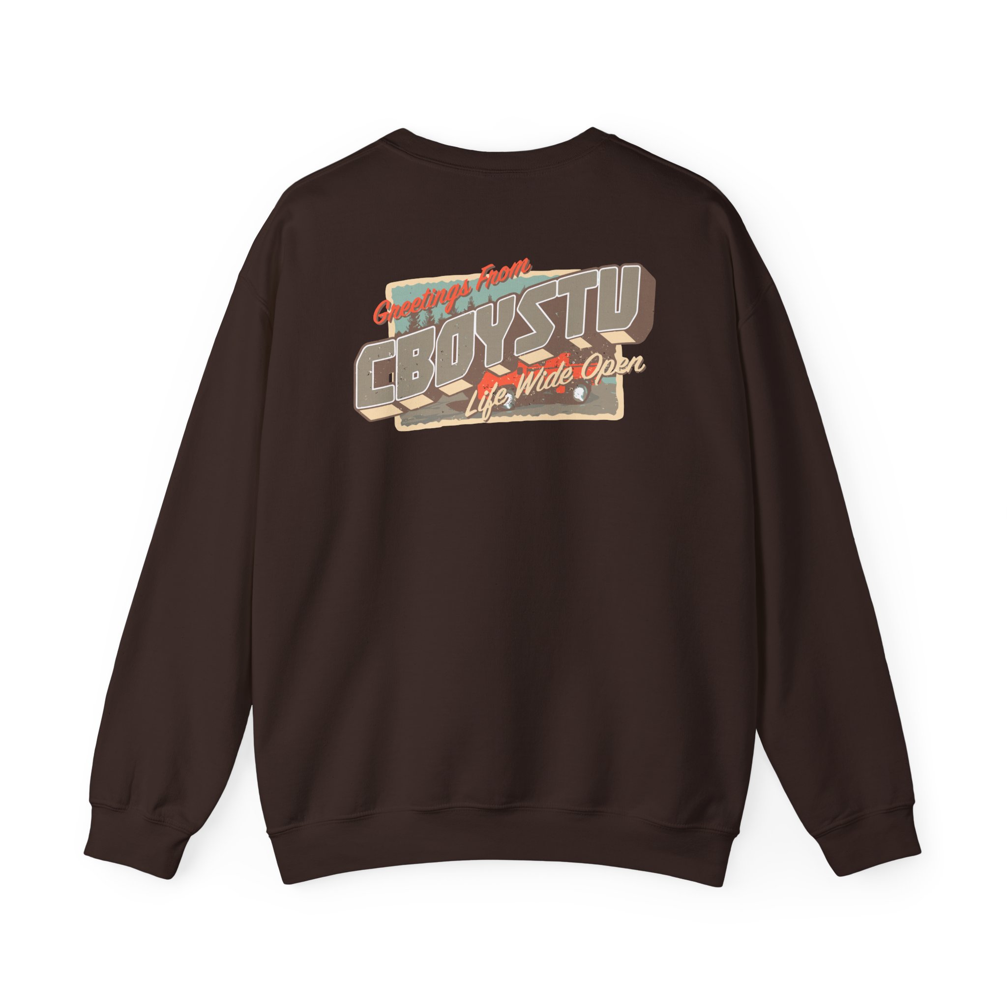 Cboystv Postcard Unisex Heavy Blend™ Crewneck Sweatshirt - Image 12