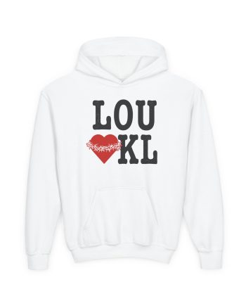 Knocked Loose I Heart Kl Youth Heavy Blend Hooded Sweatshirt