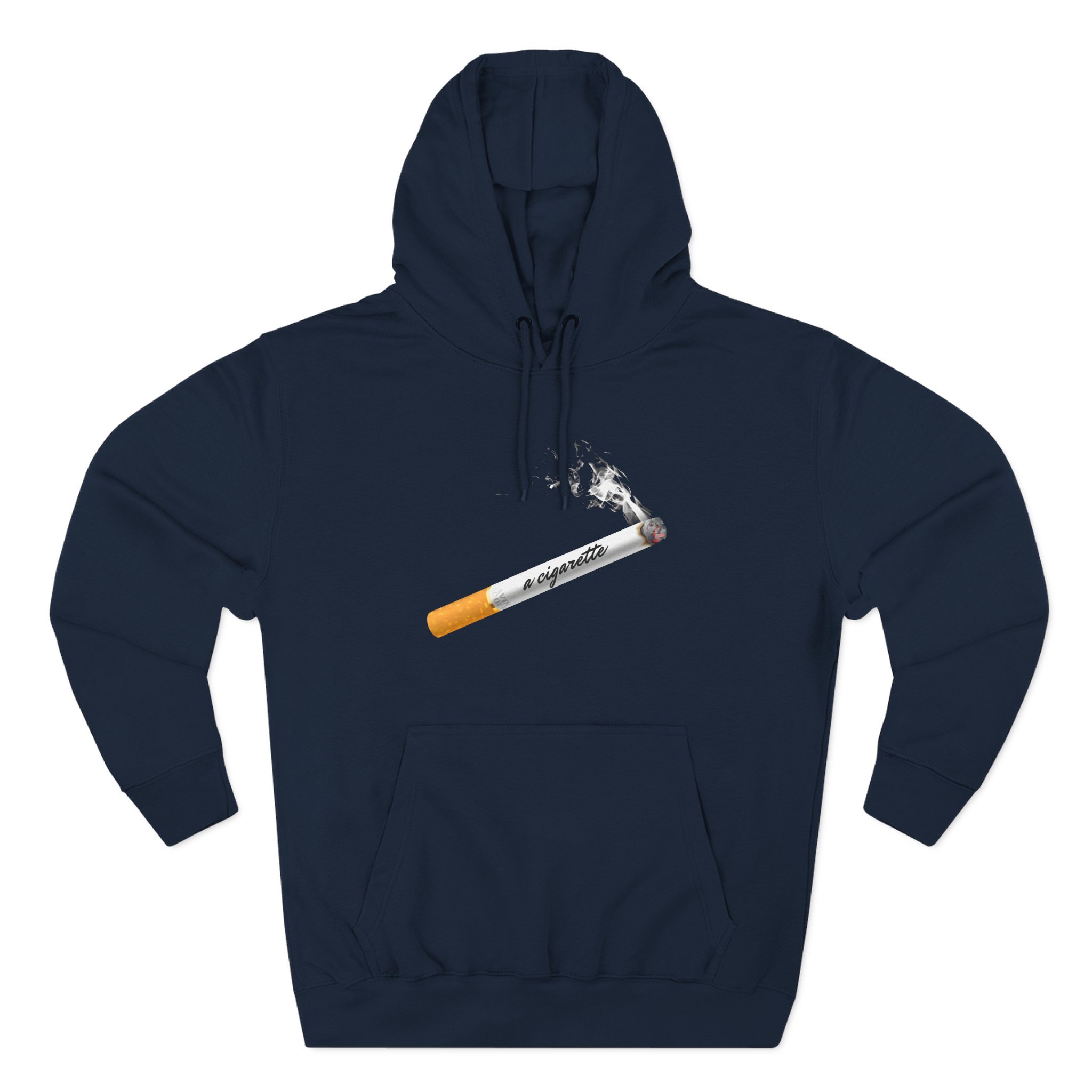 Gavin Adcock a Cigarette Smokin Three-Panel Fleece Hoodie - Image 9