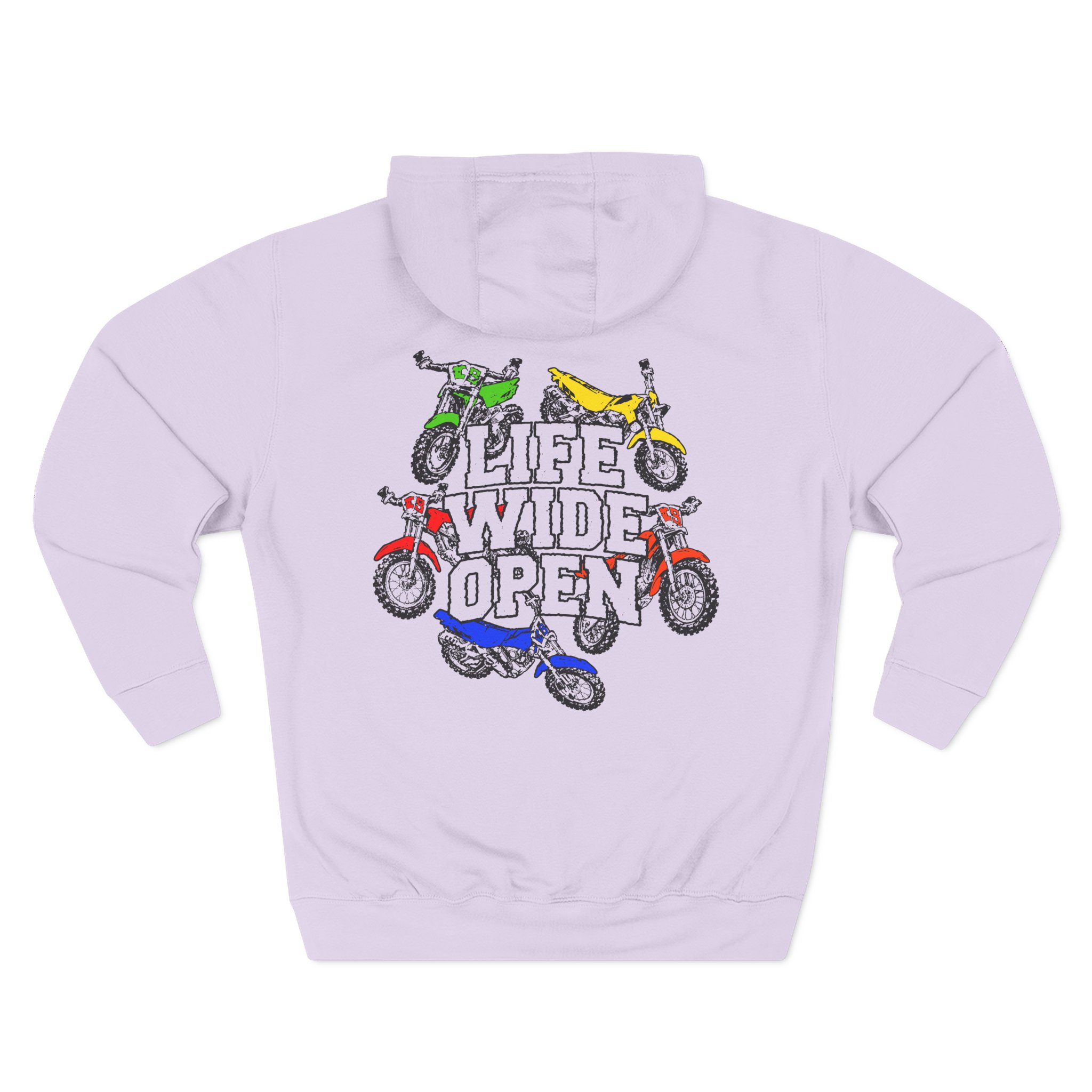 Cboystv LWO Bikes Three-Panel Fleece Hoodie - Image 14