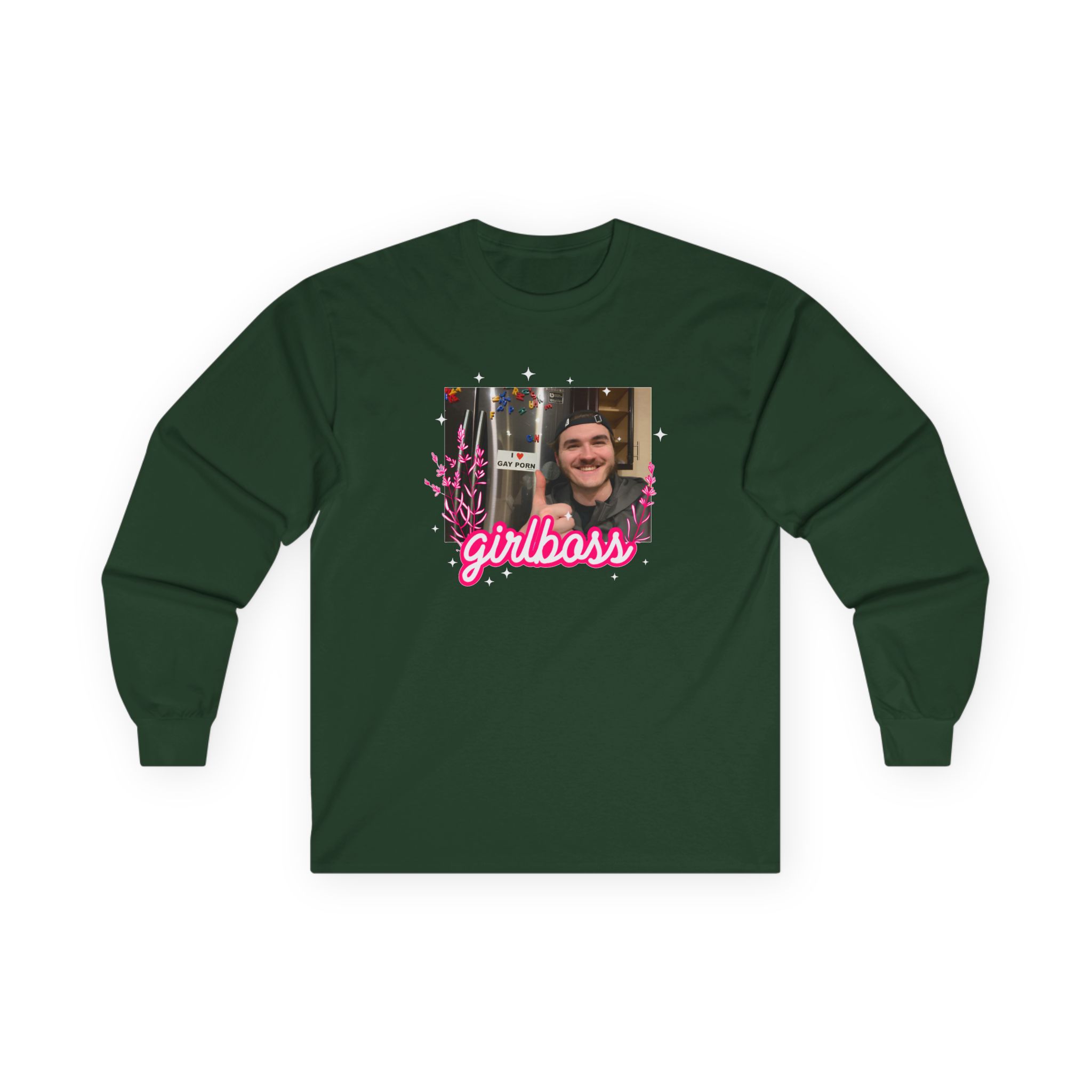 Jschlatt Girlboss Unisex Ultra Cotton Long Sleeve Tee - Image 7