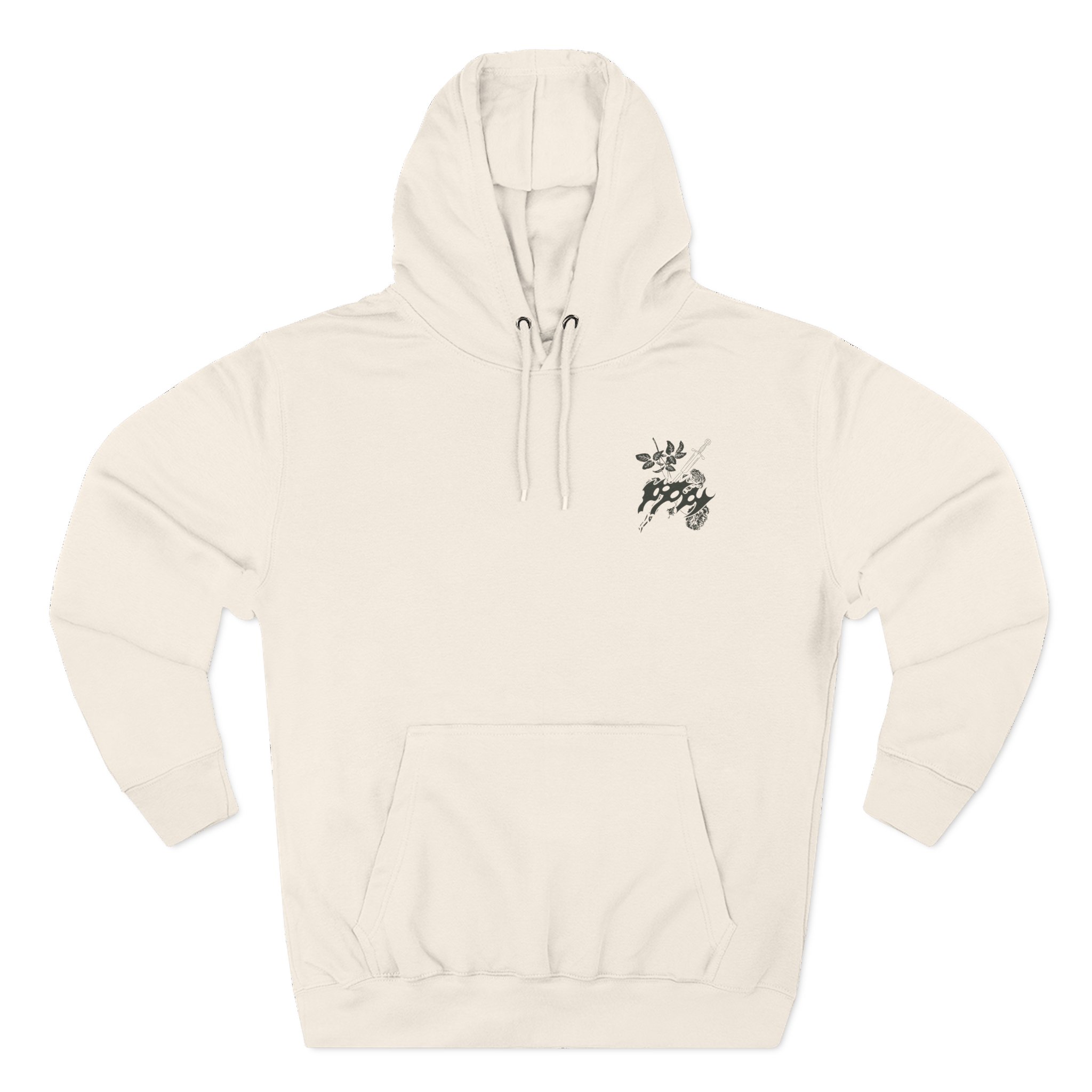 Poppy Cost Of Giving Up Three-Panel Fleece Hoodie - Image 5