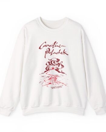 Caroline Polachek Volcano Spiraling Tour Unisex Heavy Blend™ Crewneck Sweatshirt