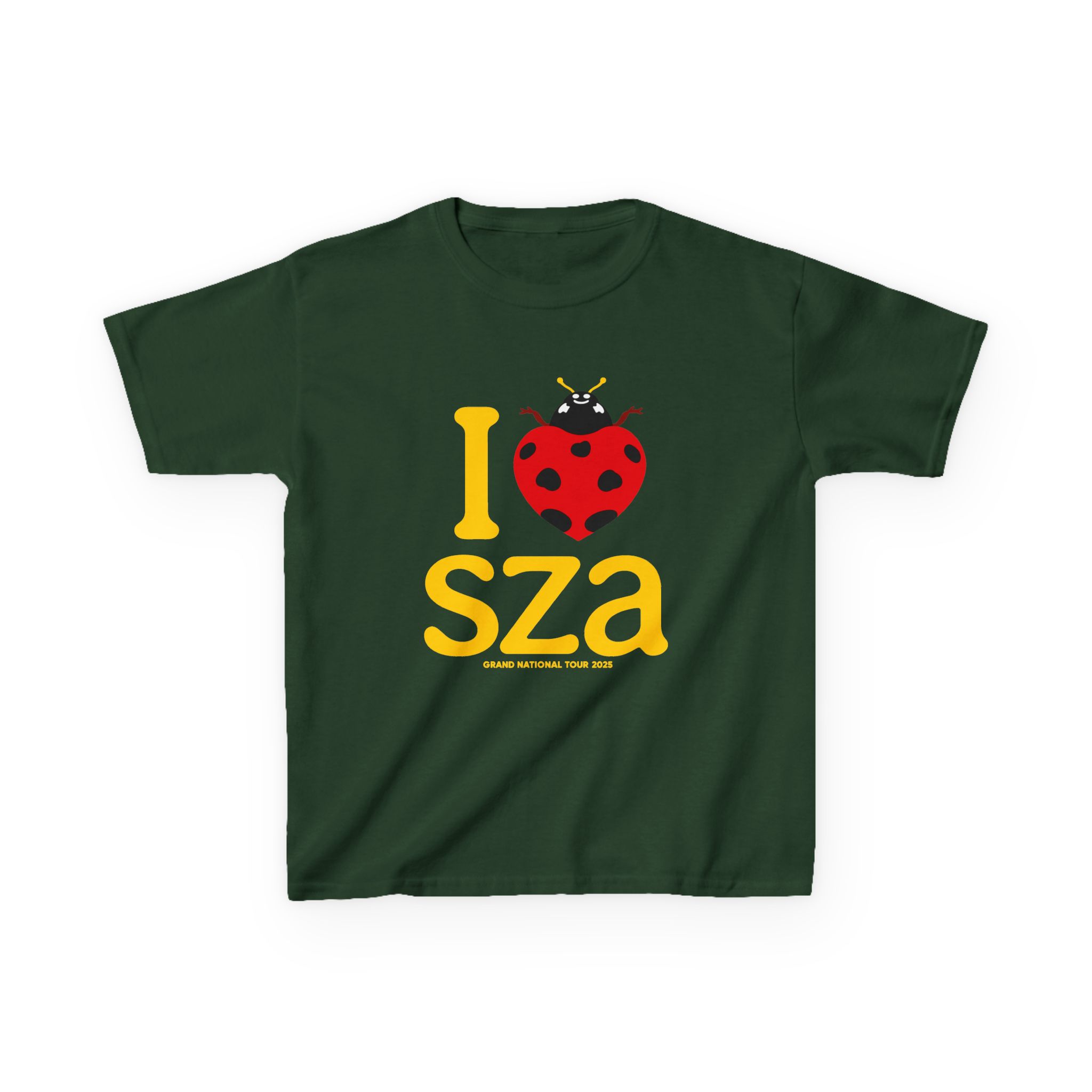 Sza Sos I Heart Sza Camo Kids Heavy Cotton™ Tee - Image 3