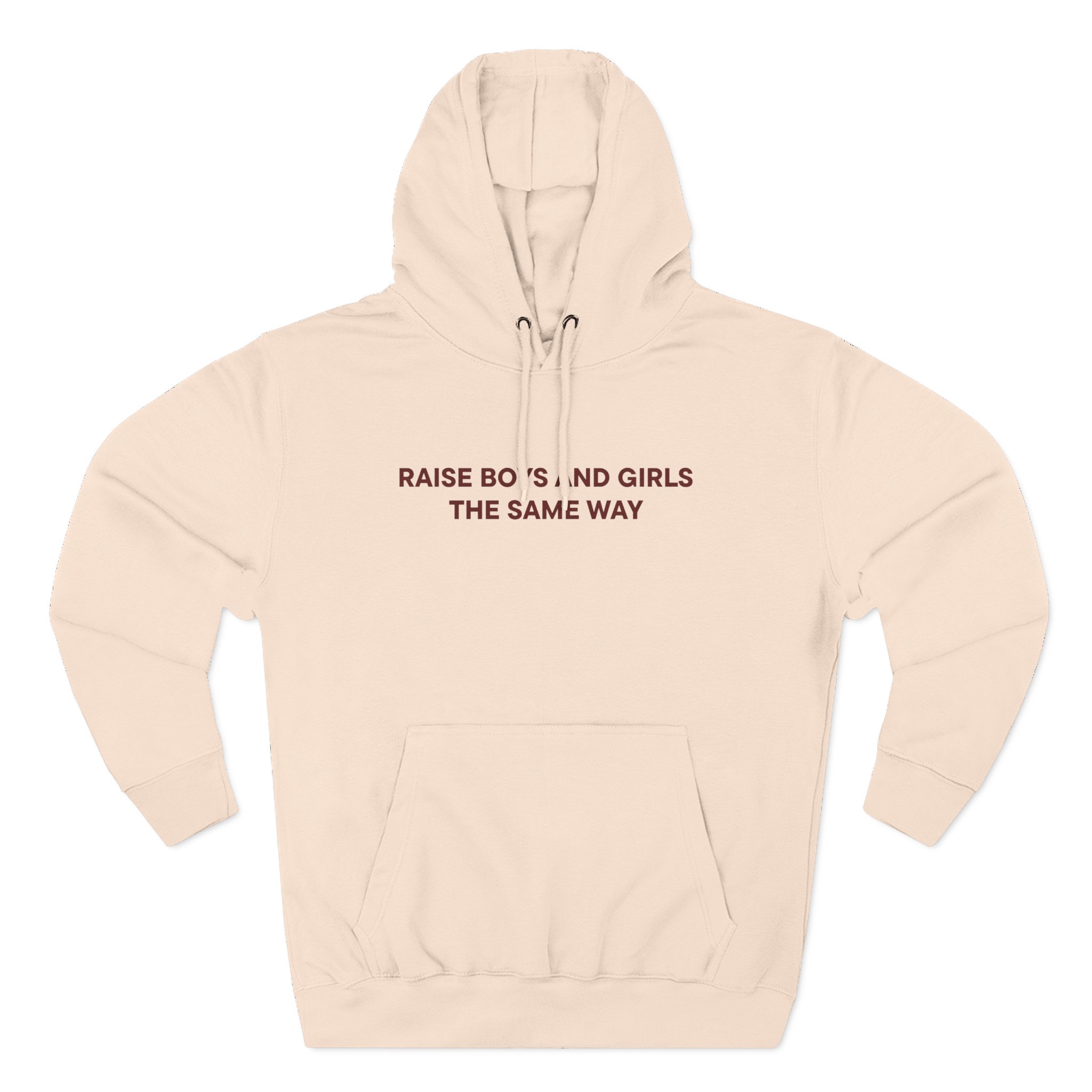 Jenny Holzer Raise the Same Way Three-Panel Fleece Hoodie - Image 7