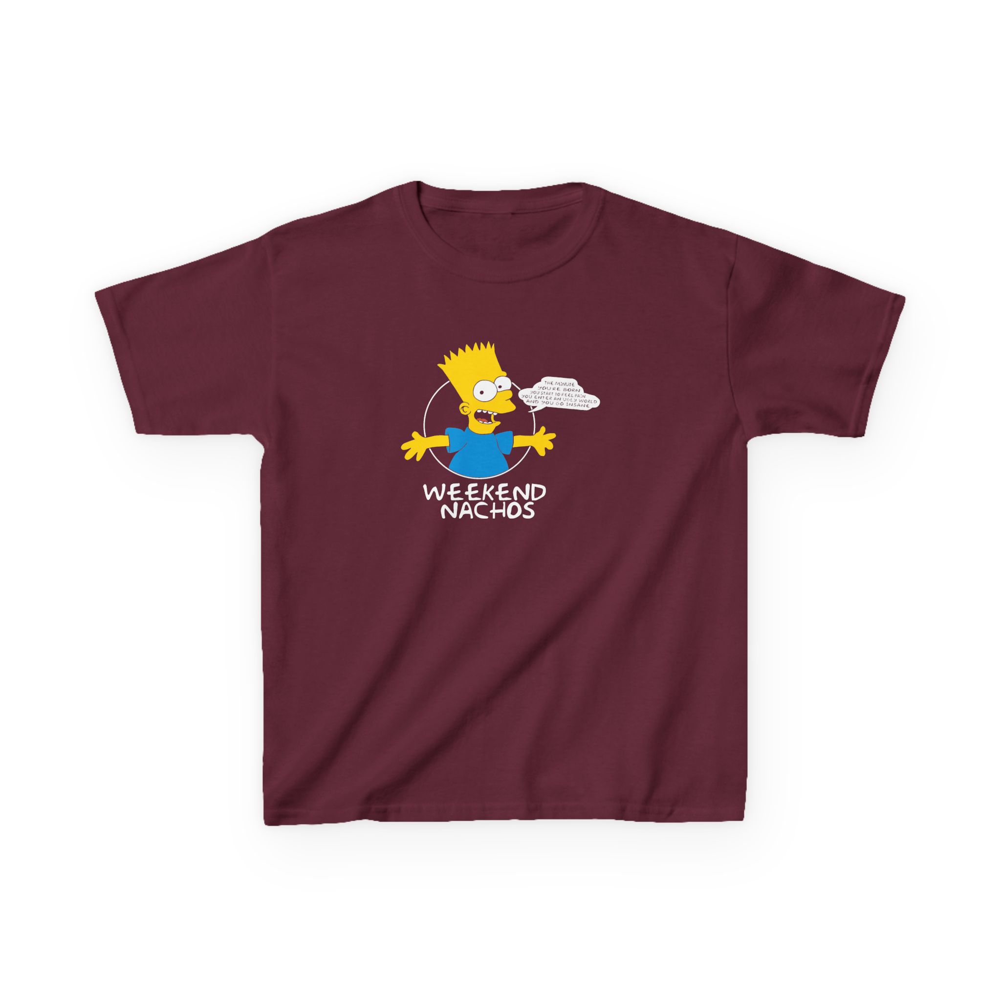 Weekend Nachos Kids Heavy Cotton™ Tee - Image 3