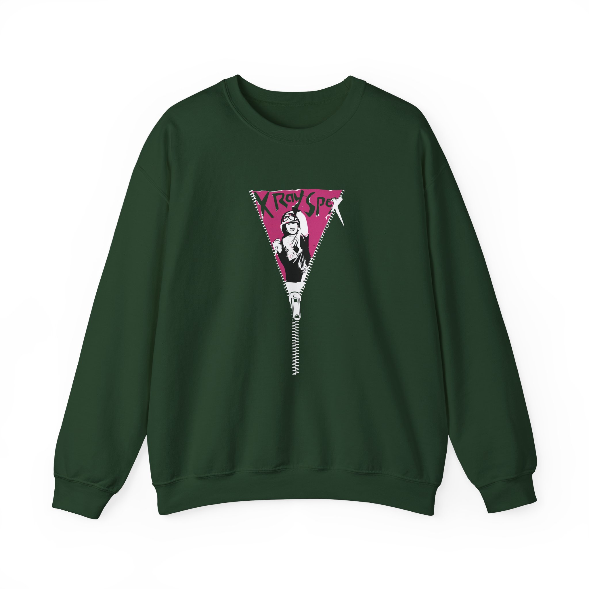 X-ray Spex Zipper Unisex Heavy Blend™ Crewneck Sweatshirt - Image 7